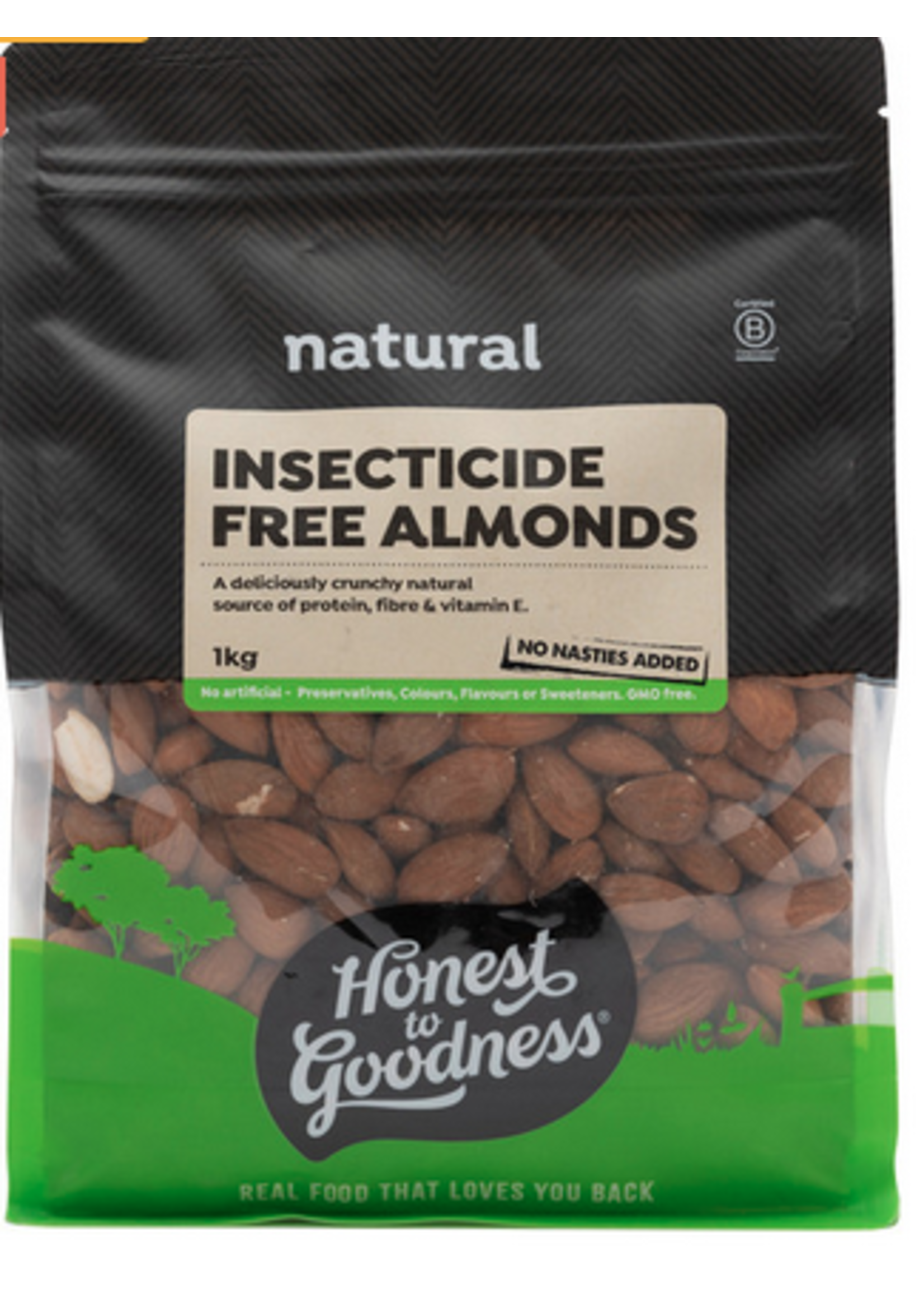 Honest To Goodness Honest to Goodness Insecticide free Almonds 1kg