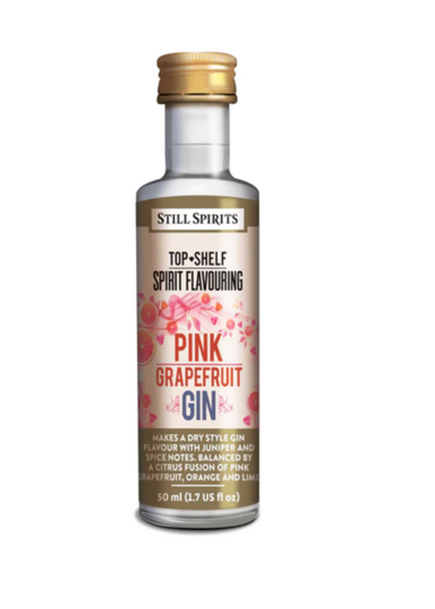Still Spirits Still Spirits Top Shelf Pink Grapefruit Gin 50mls