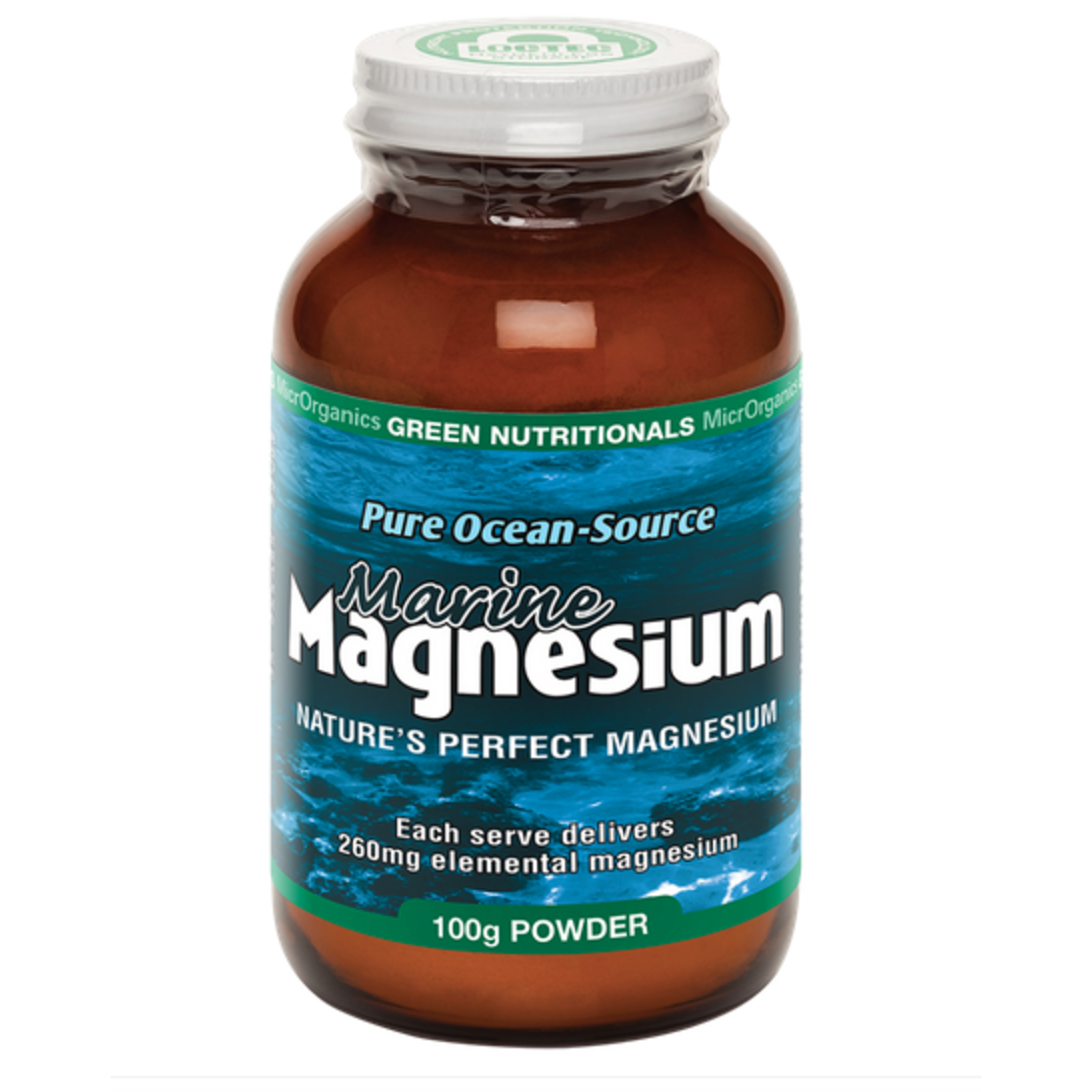 Green Nutritionals Green Nutritionals Marine Magnesium Powder 100g