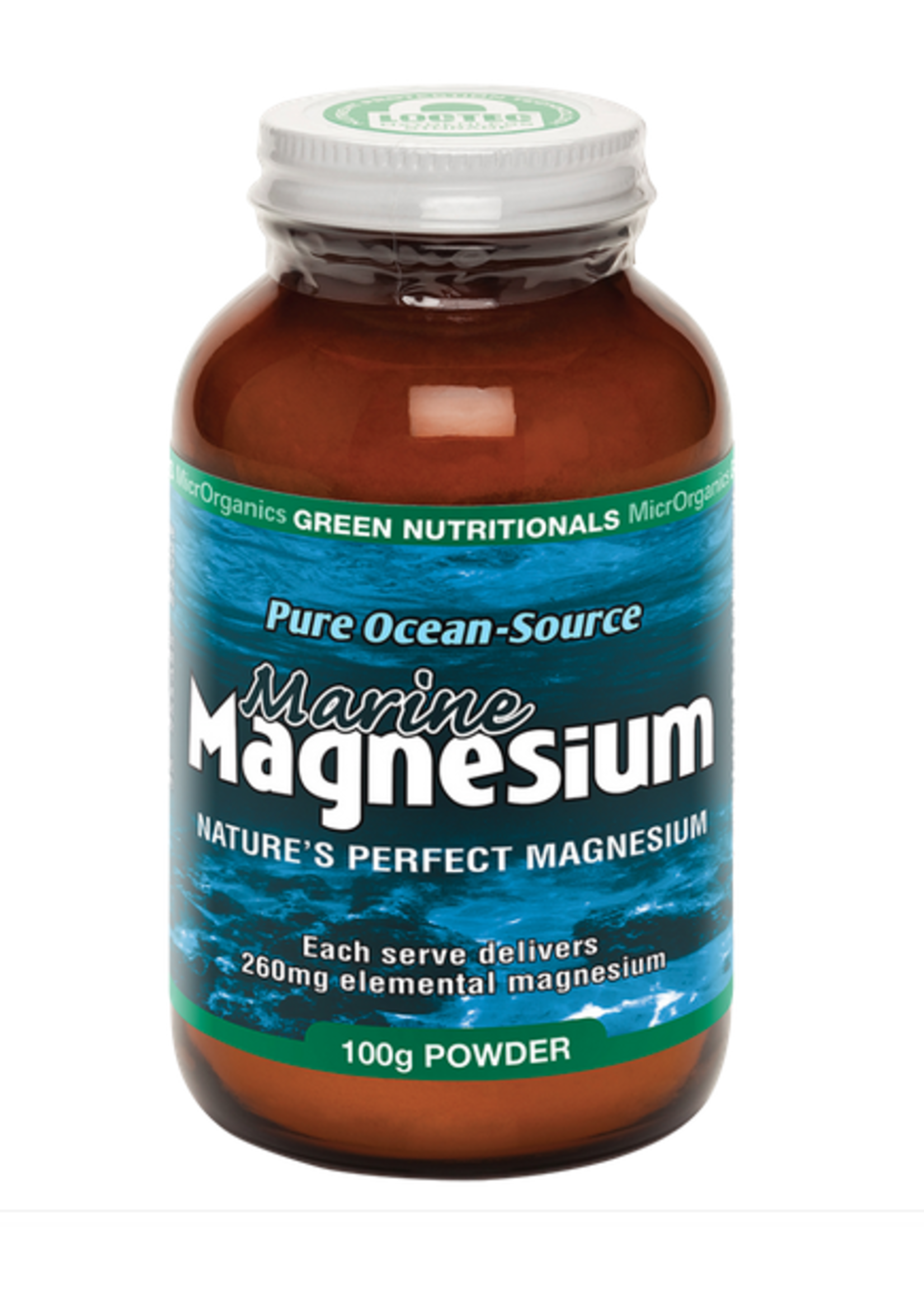 Green Nutritionals Green Nutritionals Marine Magnesium Powder 100g