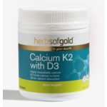 Herbs of Gold Herbs of Gold Calcium K2 with D3 180 tabs