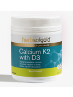 Herbs of Gold Herbs of Gold Calcium K2 with D3 180 tabs