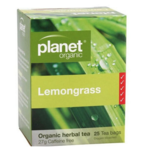 Planet Organic Planet Organic Herbal Tea Bags 25 Lemongrass