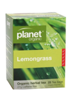Planet Organic Planet Organic Herbal Tea Bags 25 Lemongrass