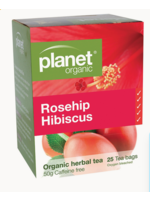 Planet Organic Planet Organic Herbal Tea Bags 25 Rosehip and Hibiscus
