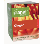 Planet Organic Planet Organic Herbal Tea Bags 25 Ginger