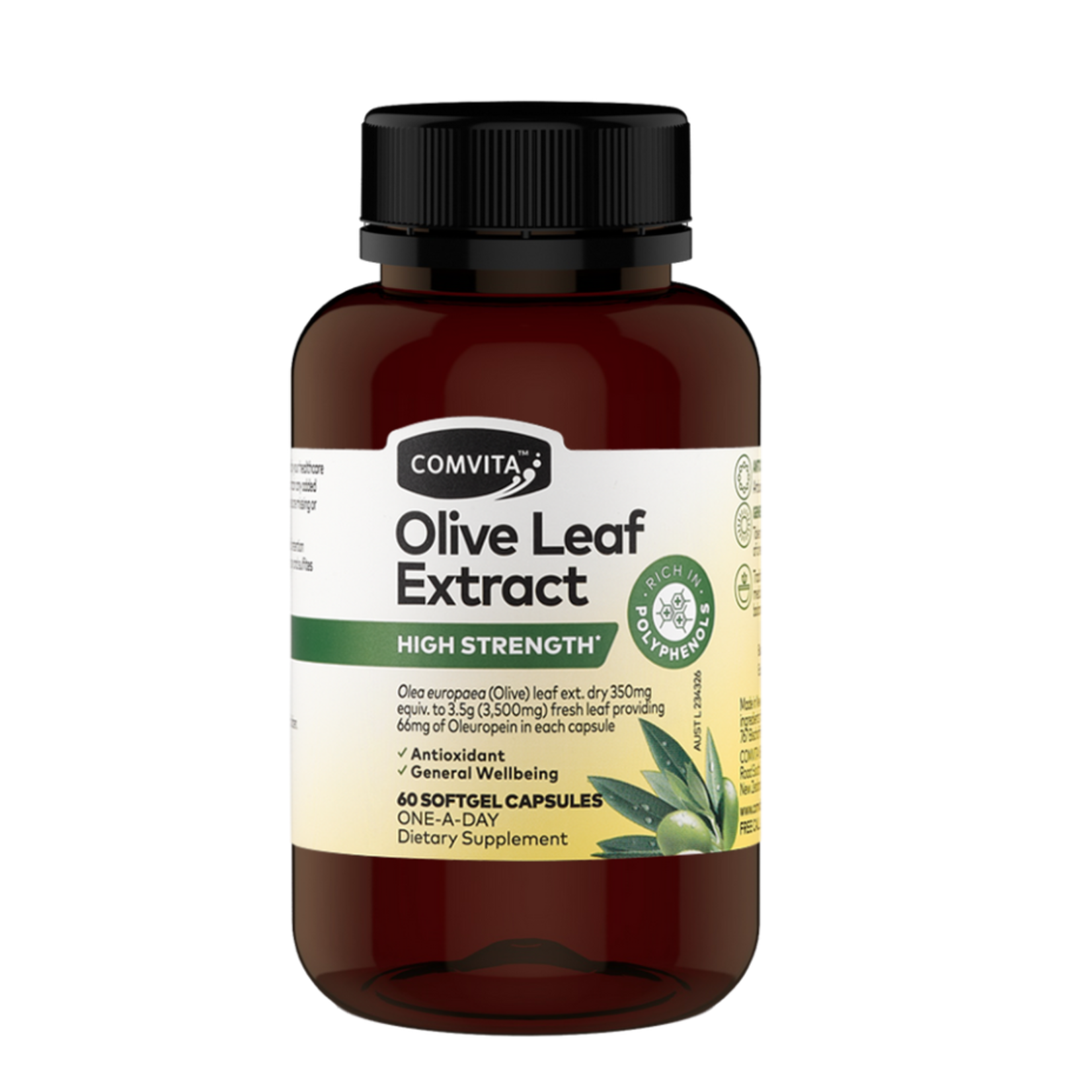 Comvita Comvita Olive Leaf Extract High Strength 60 caps