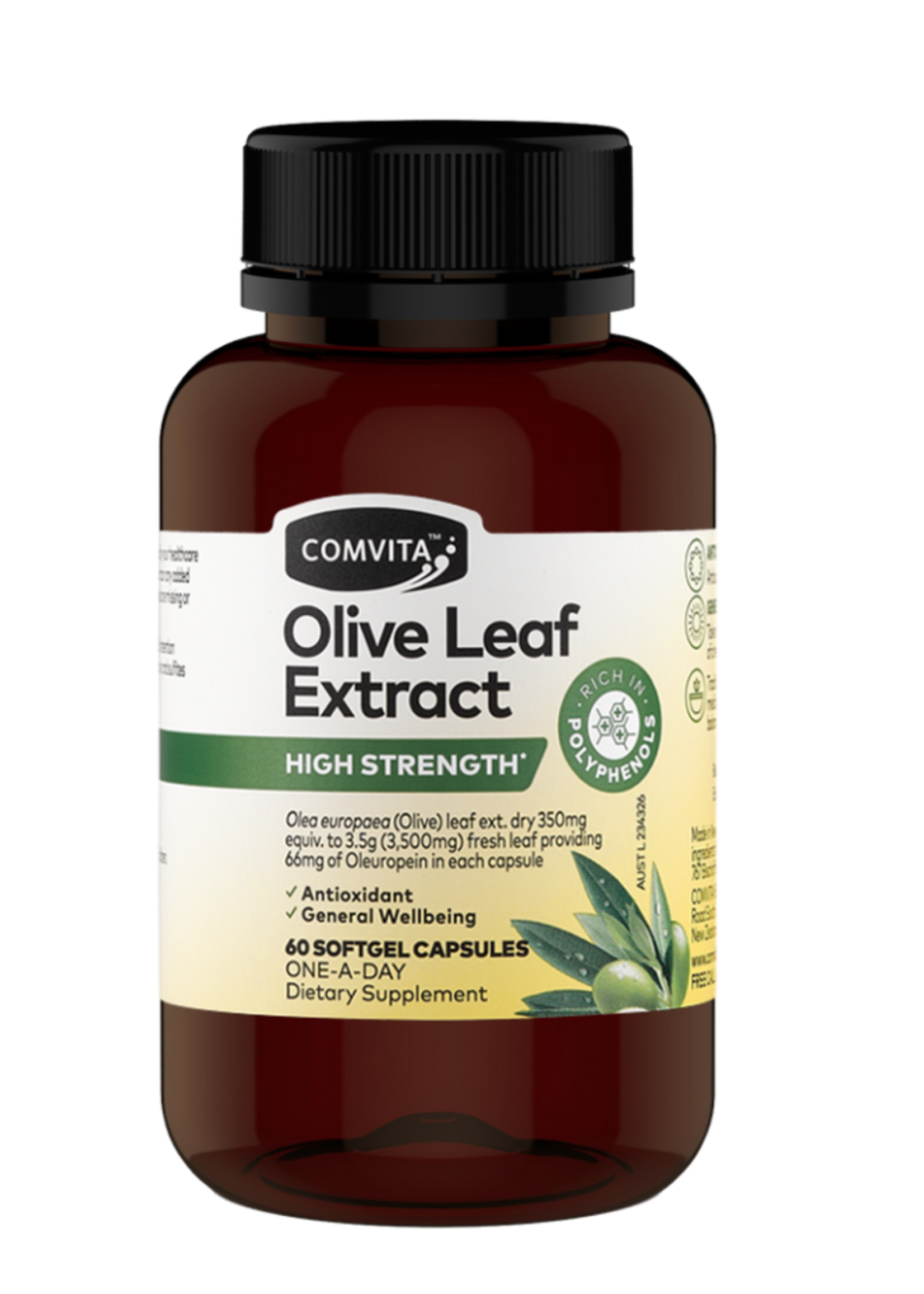 Comvita Comvita Olive Leaf Extract High Strength 60 caps