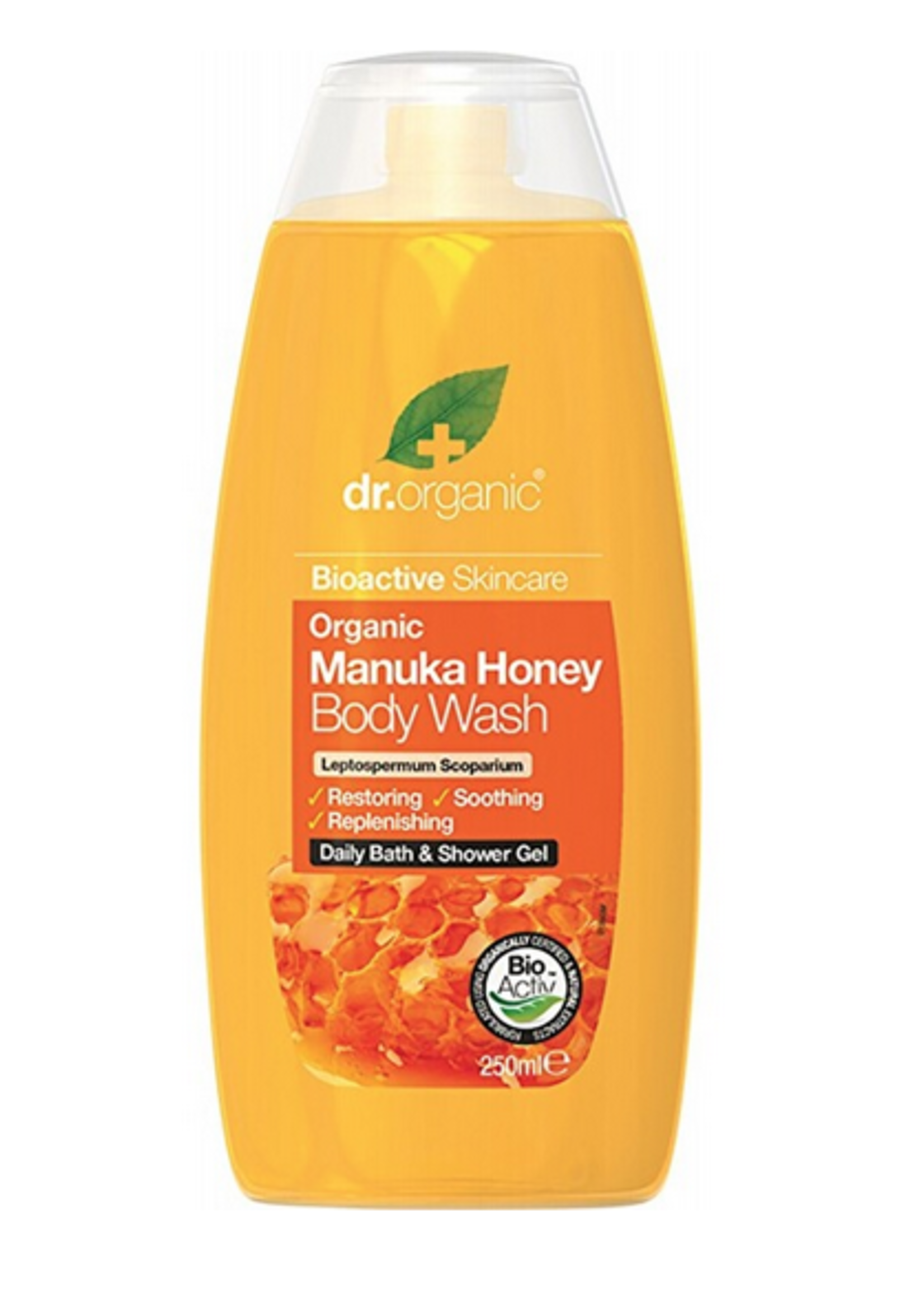 Dr Organic Dr Organic Body Wash 250ml Manuka Honey