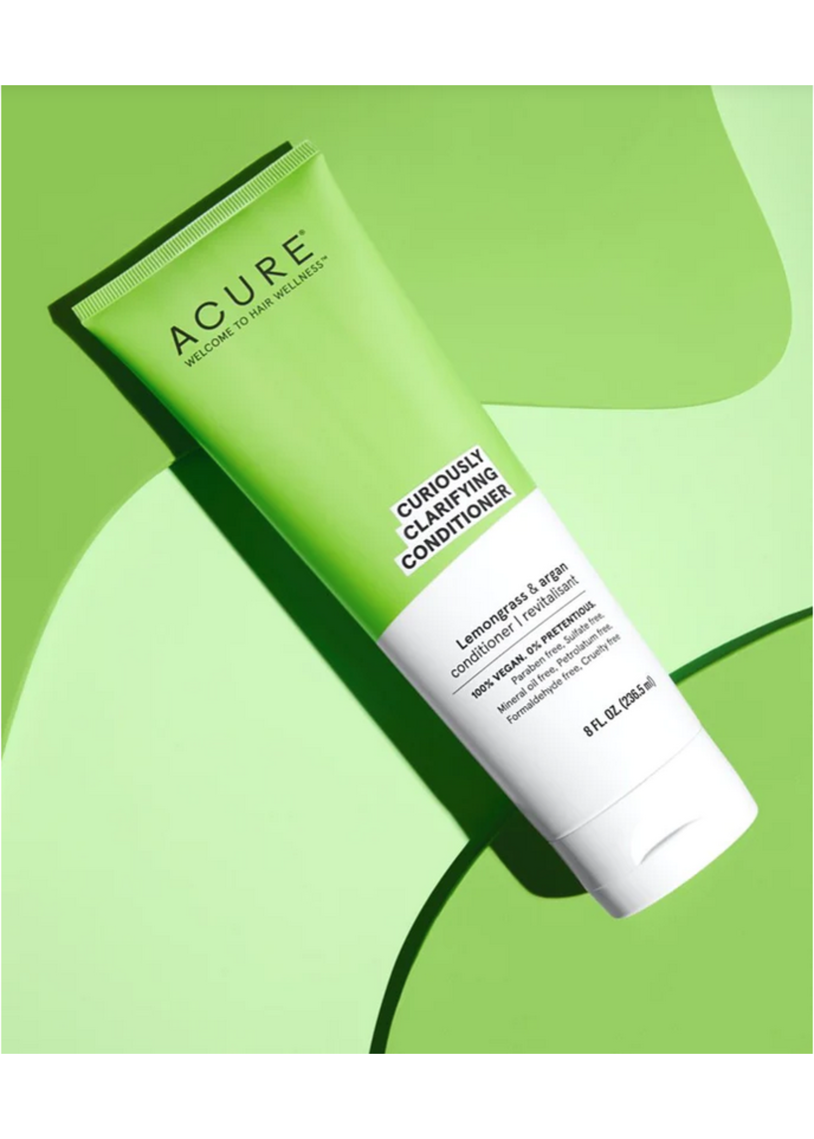 Acure Acure Curiously Clarifying Conditioner Lemongrass & Argan 236ml