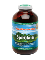 Green Nutritionals Green Nutritionals Organic Mountain Spirulina 500mg 1000t