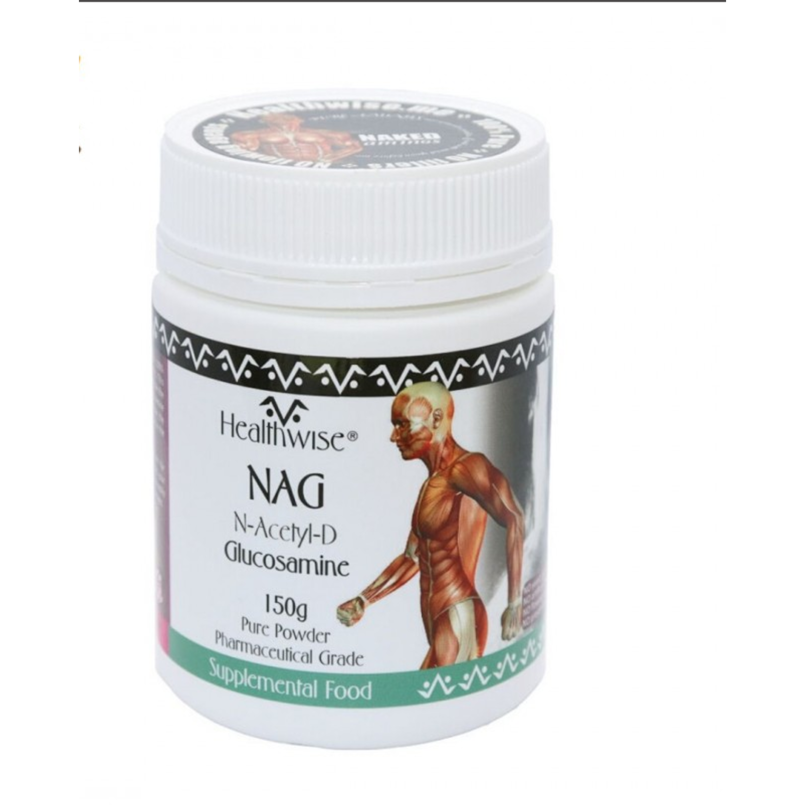 HEALTHWISE HealthWise NAG N-Acetyl-D Glucosamine 150g