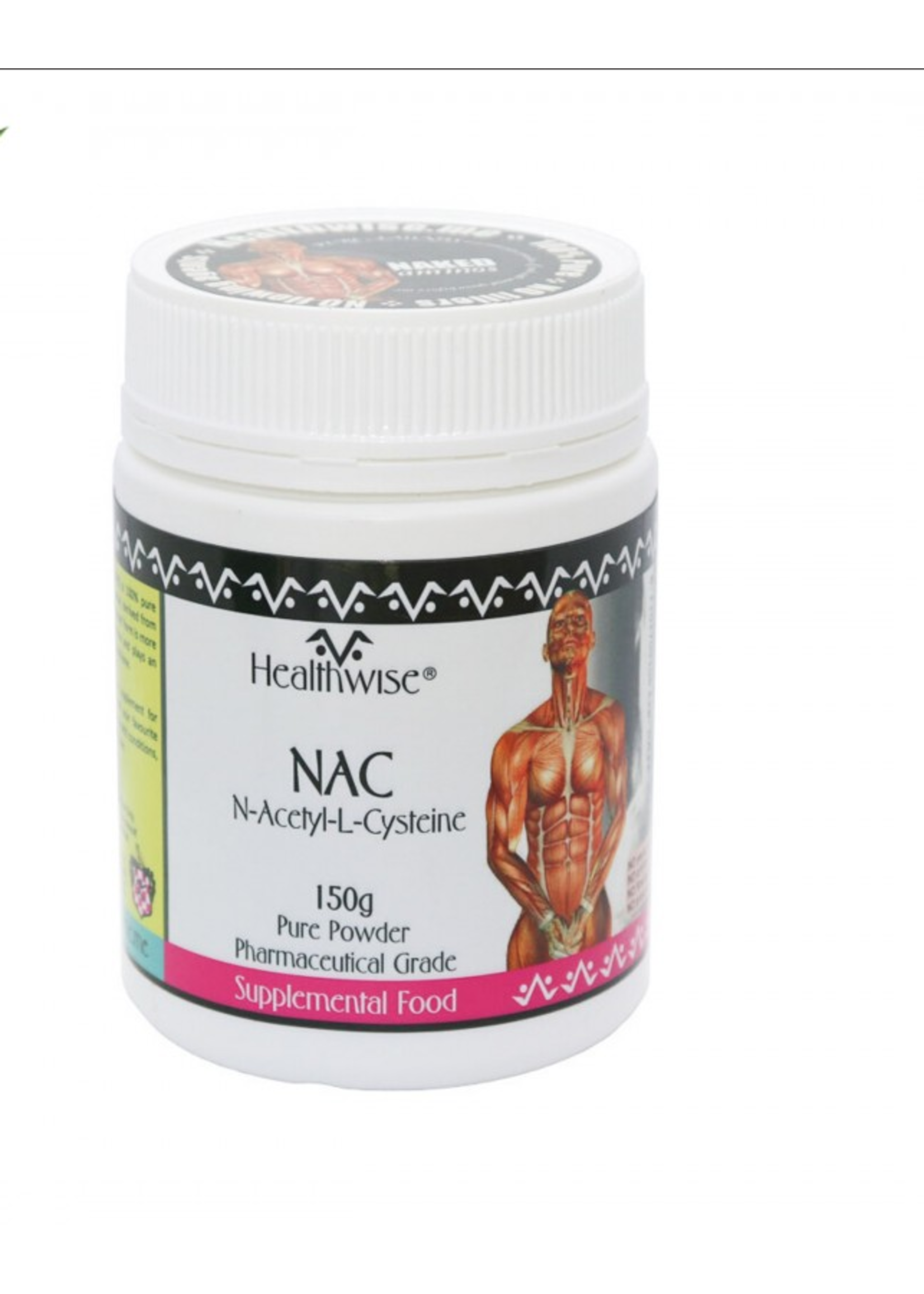 HEALTHWISE Healthwise NAC N-Acetyl-L-Cysteine 150g