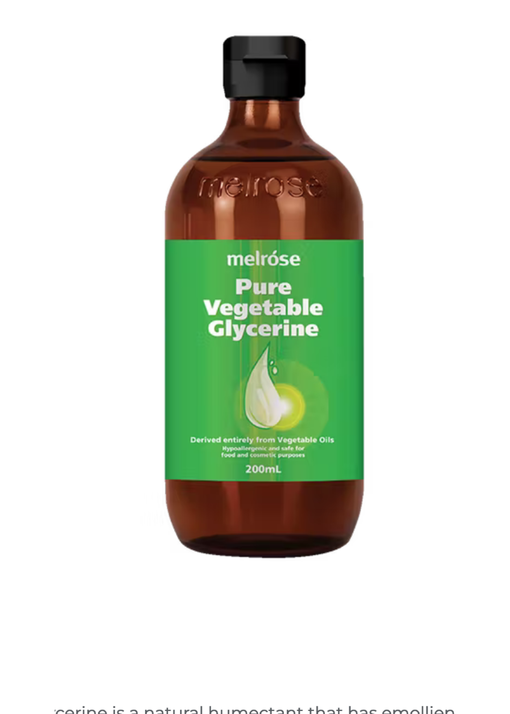 MELROSE Melrose  Vegetable Glycerine 200ml