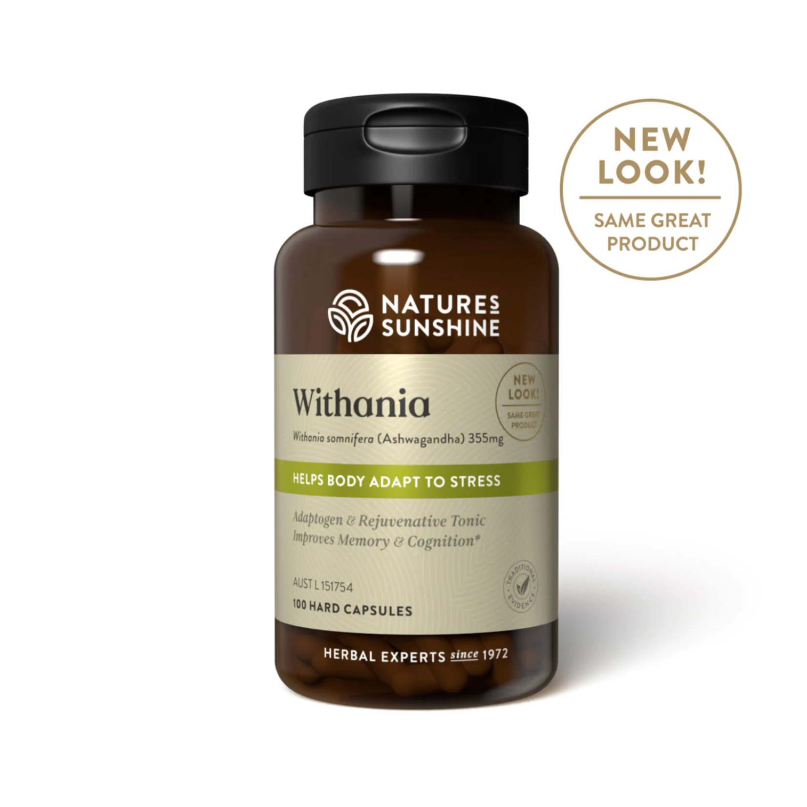 Natures Sunshine Natures Sunshine Withania (Ashwaganda) - 355mg 100caps