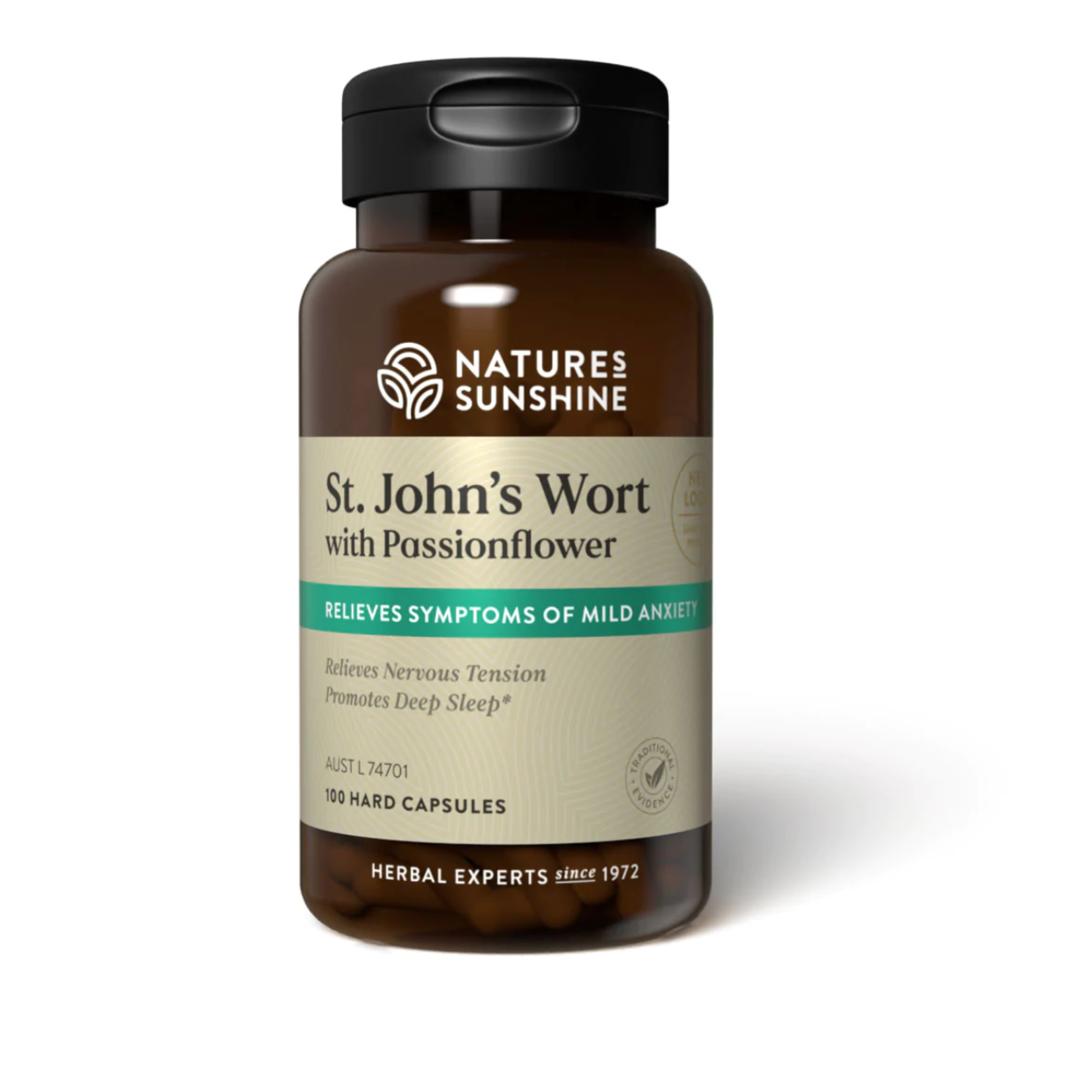 Natures Sunshine Natures Sunshine St John's Wort w/ Passion Flower 100c