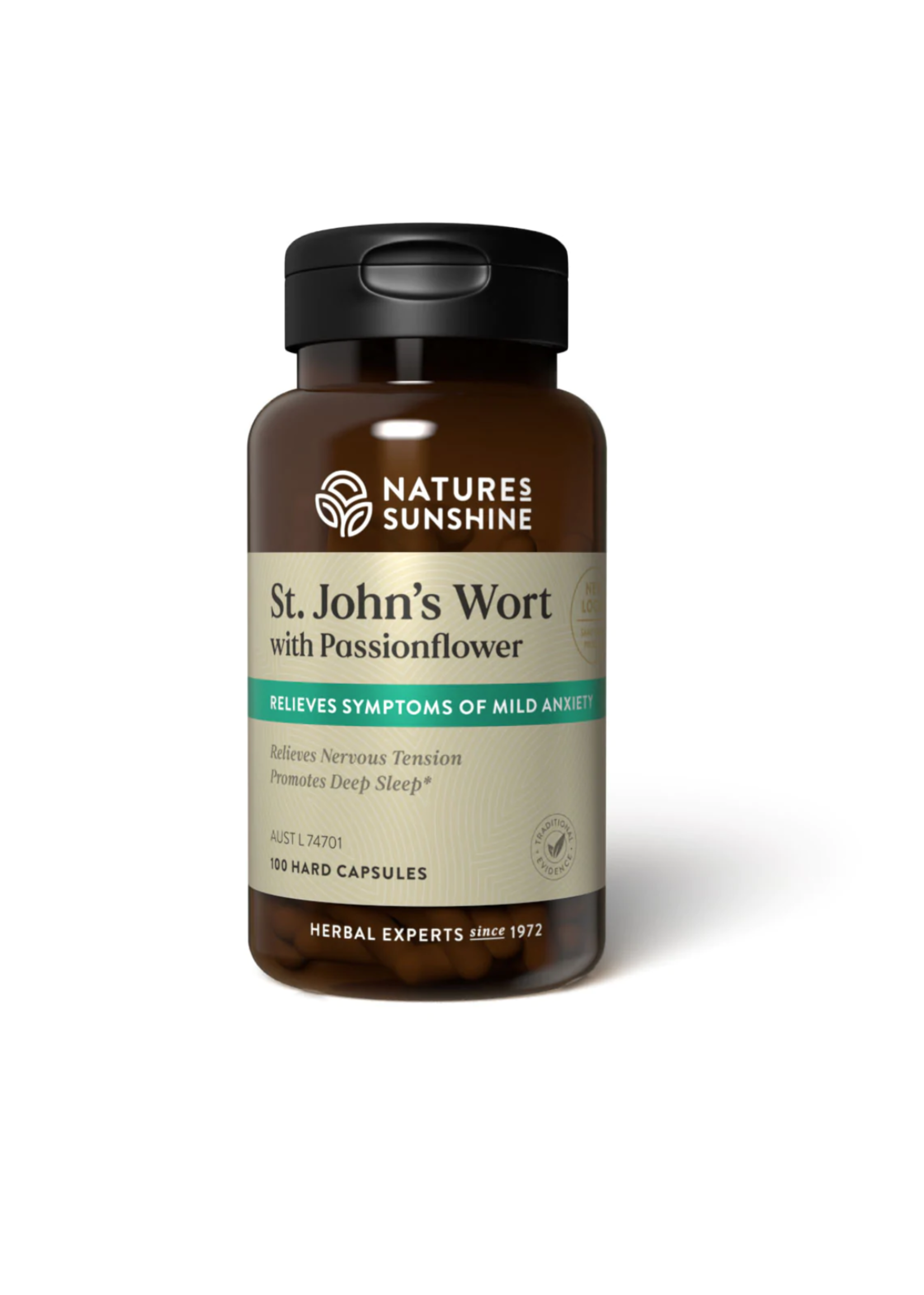 Natures Sunshine Natures Sunshine St John's Wort w/ Passion Flower 100c