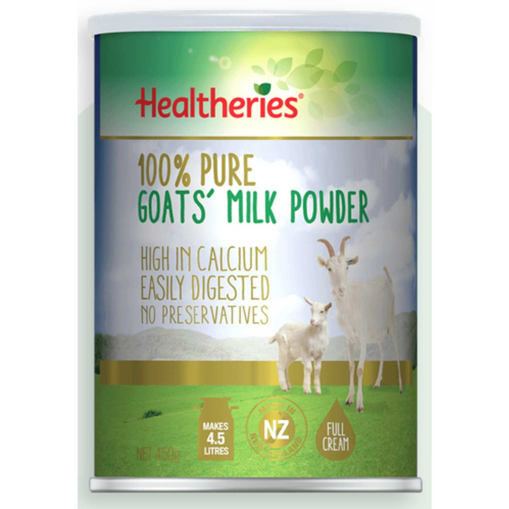 Healtheries Healtheries 100% pure goats milk powder 450 gms