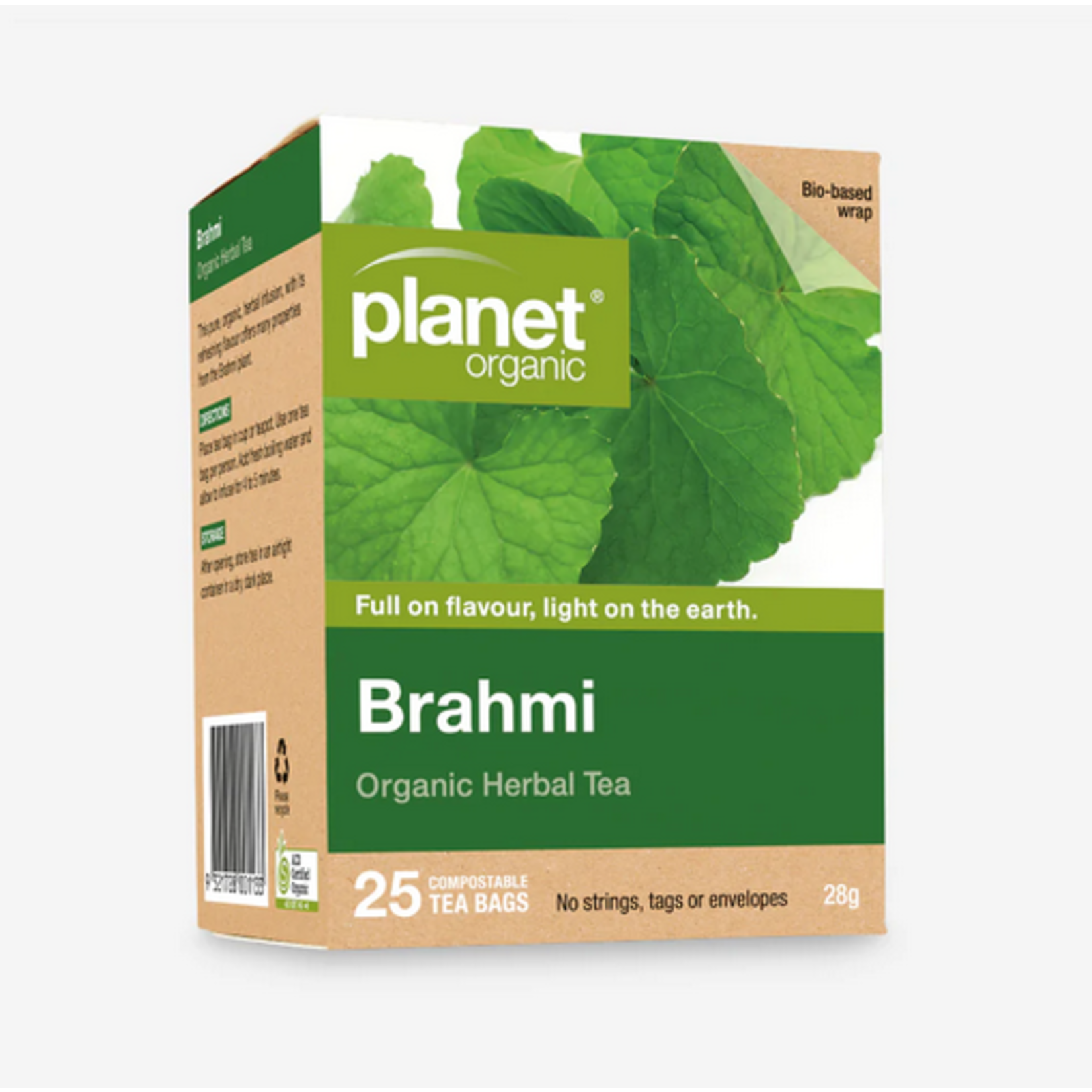 Planet Organic Planet Organic Herbal Tea Bags 25 Brahmi