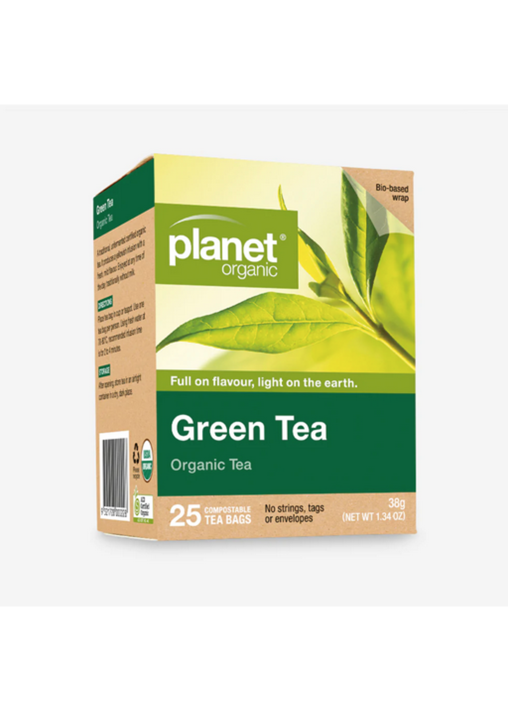Planet Organic Planet Organic Green Tea Bags 25