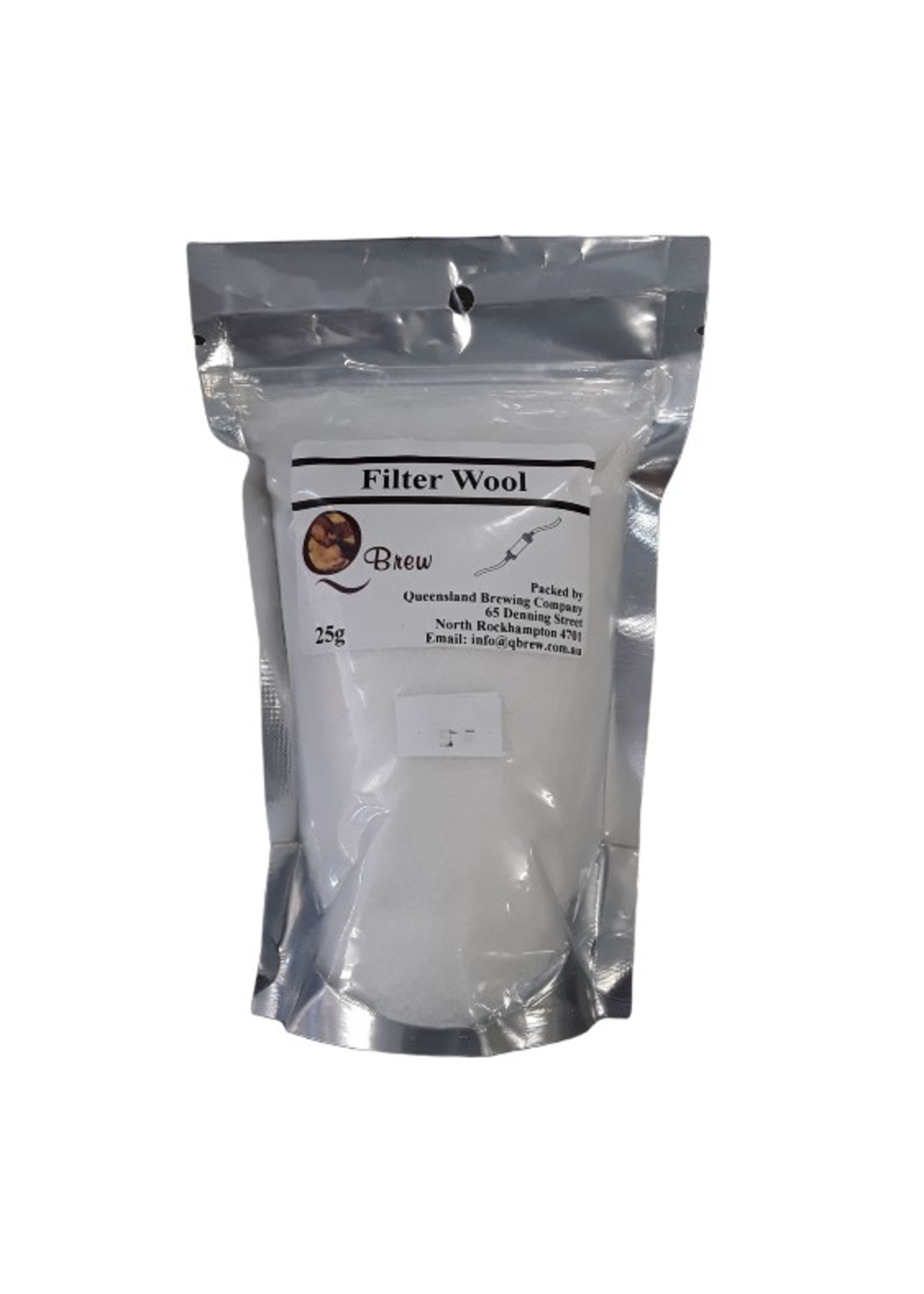 Pure distilling QBrew Filter wool 150gm