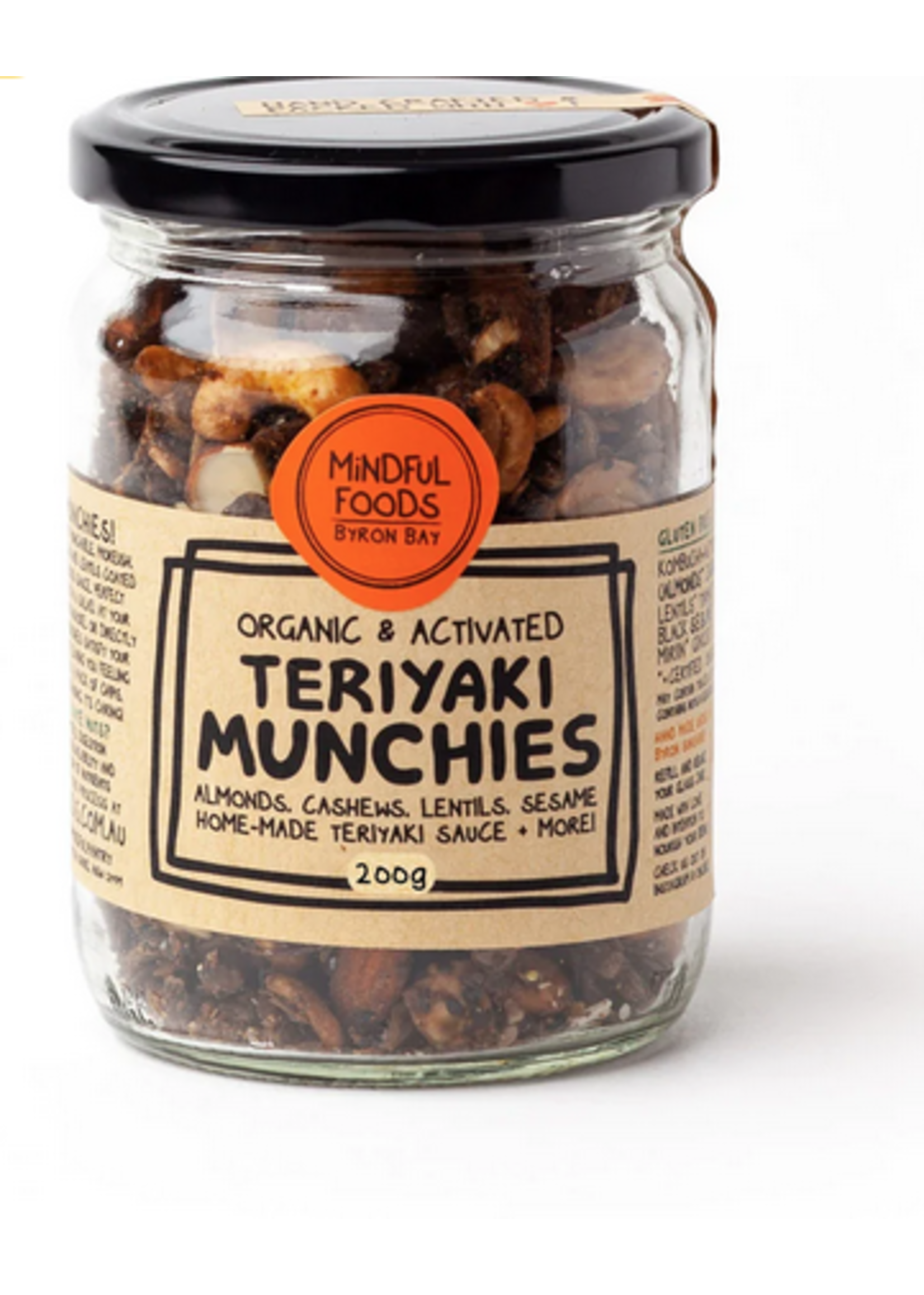 Mindful Foods Mindful Foods Organic & Activated Teriyaki Munchies 200g