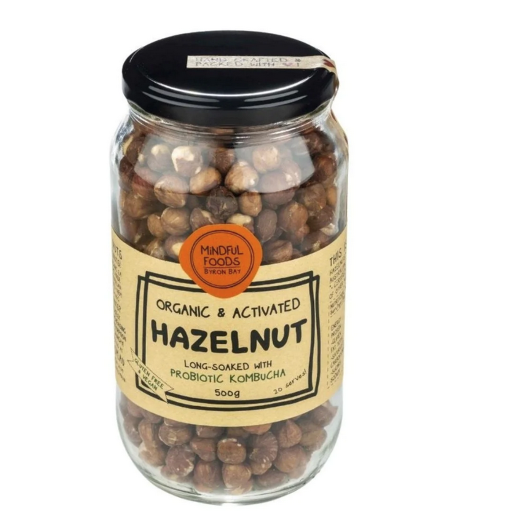 Mindful Foods Mindful Foods Organic & Activated Hazelnuts 120g