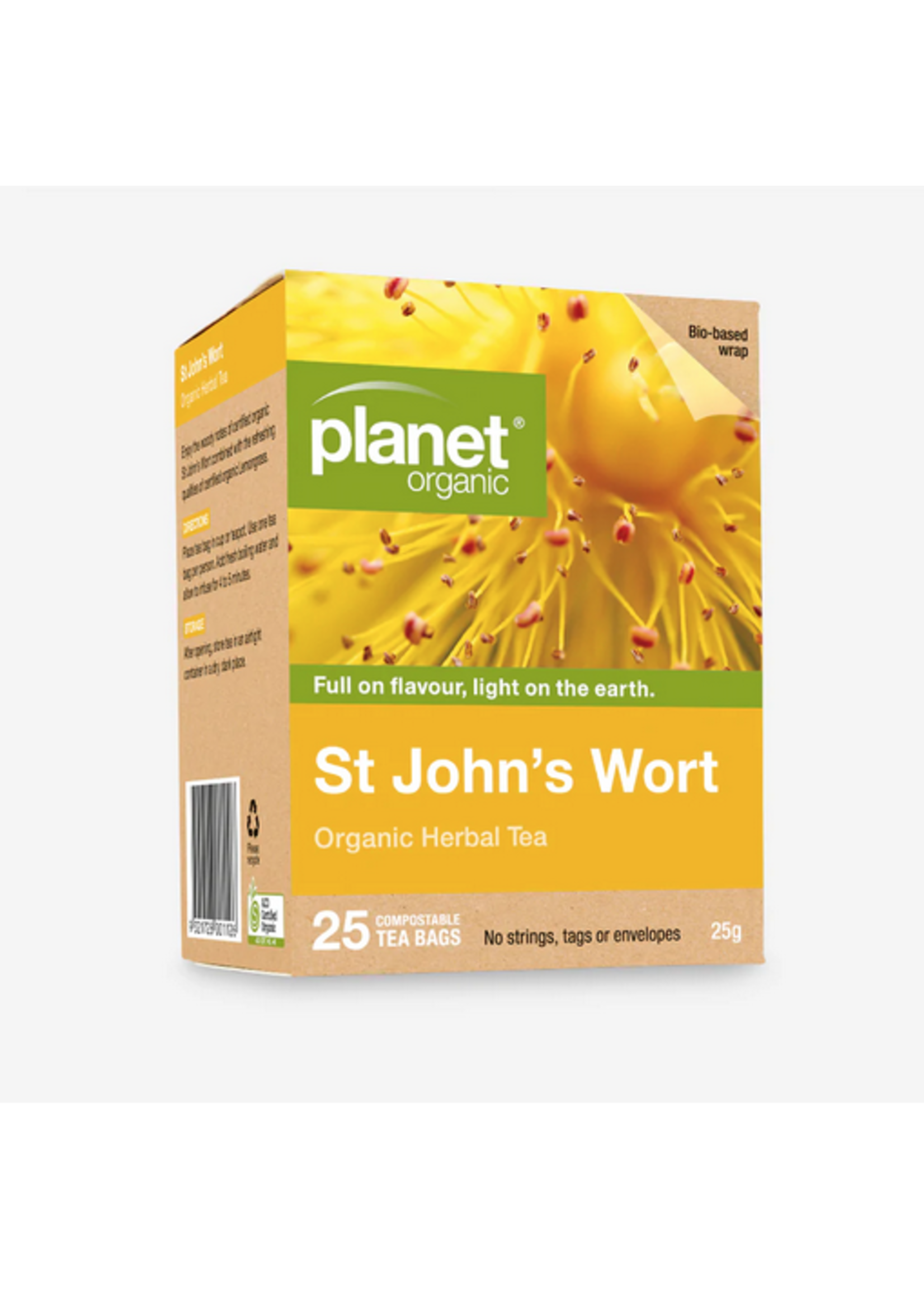 Planet Organic Planet Organic Herbal Tea Bags 25 St Johns Wort
