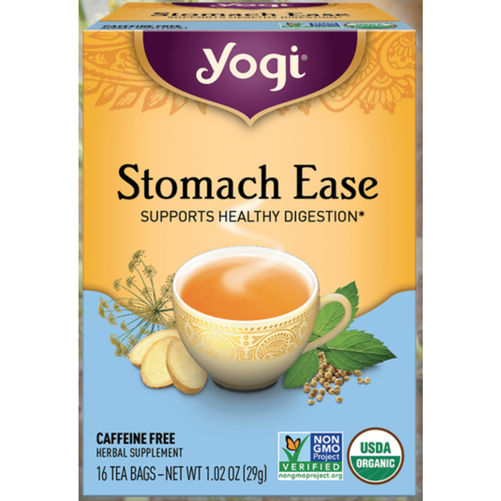 Yogi Yogi Tea Stomach Ease 16 Tea Bags