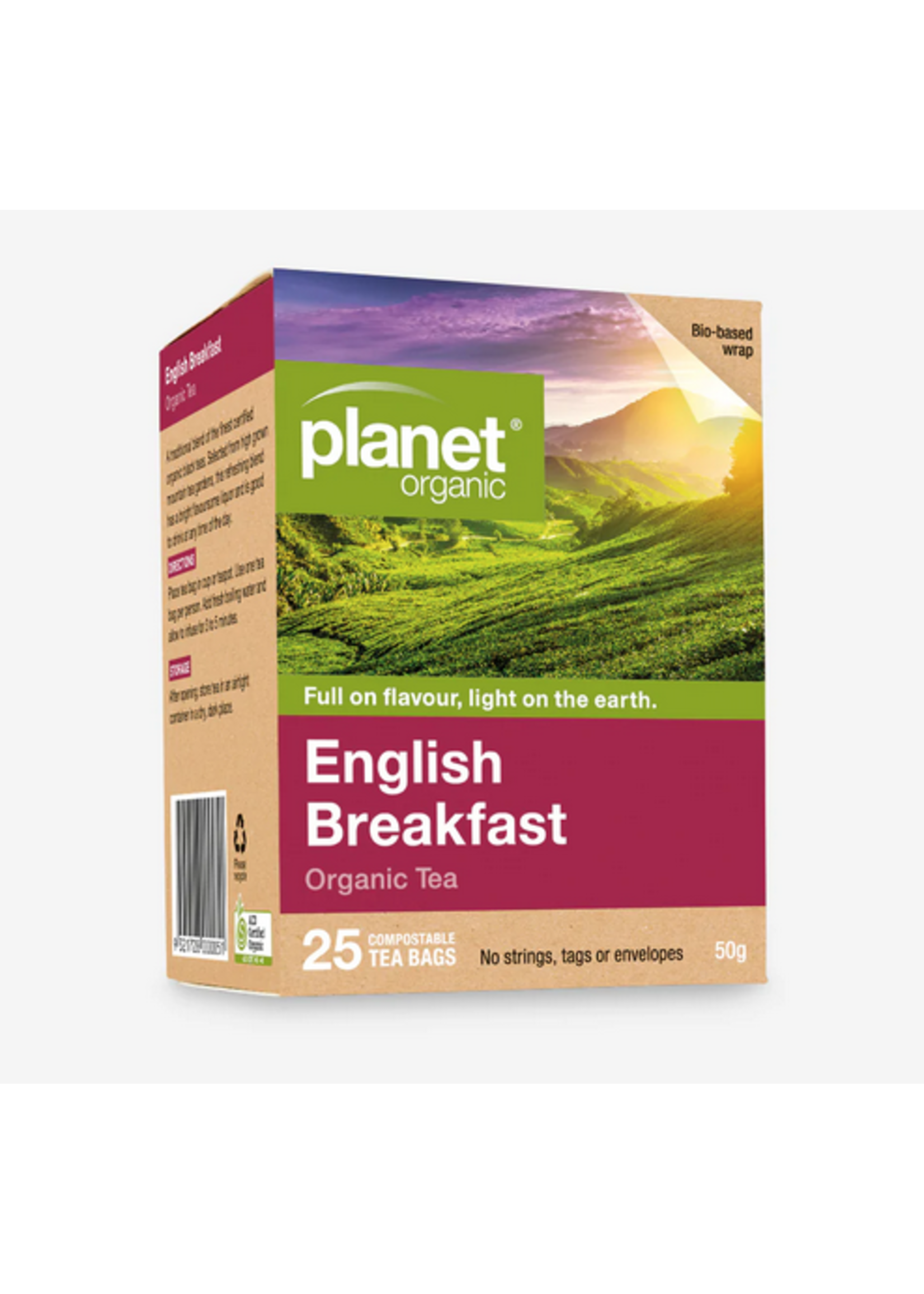 Planet Organic Planet Organic Black Tea Bags 25 English Breakfast