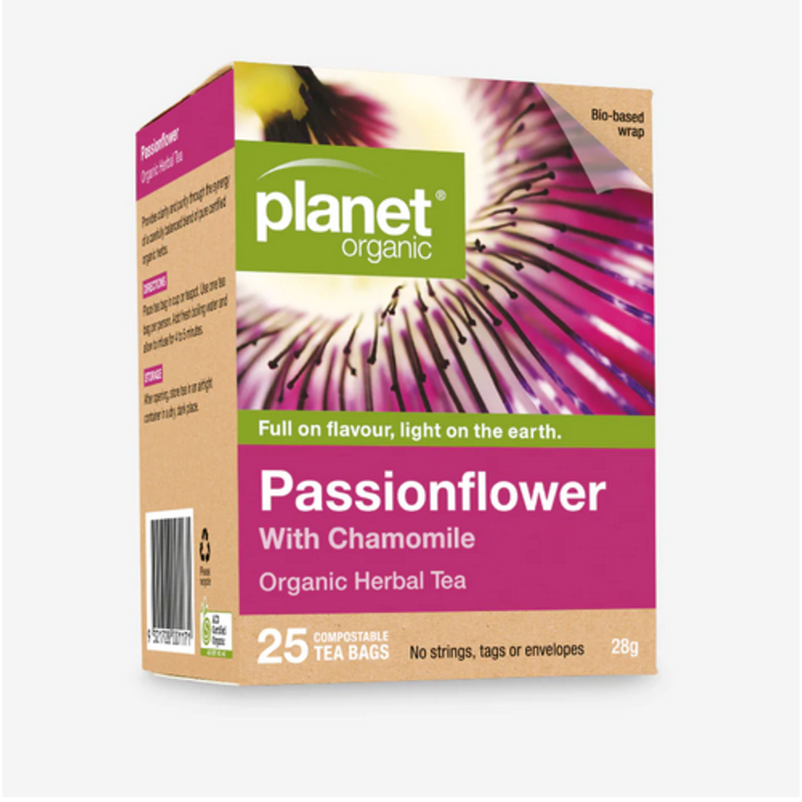 Planet Organic Planet Organic Herbal Tea Bags 25 Passionflower with Chamomile