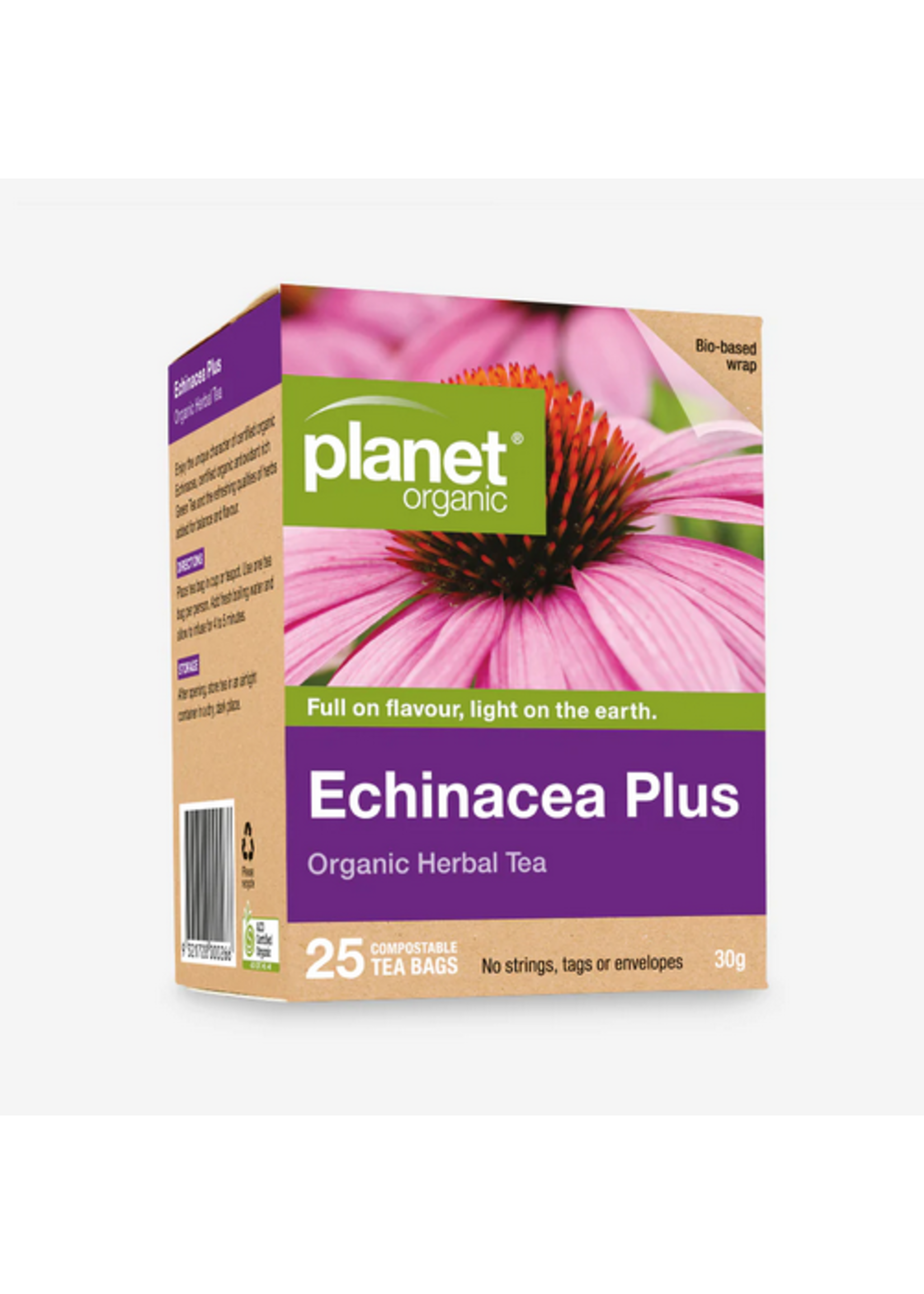 Planet Organic Planet Organic Herbal Tea Bags 25 Echinacea Plus