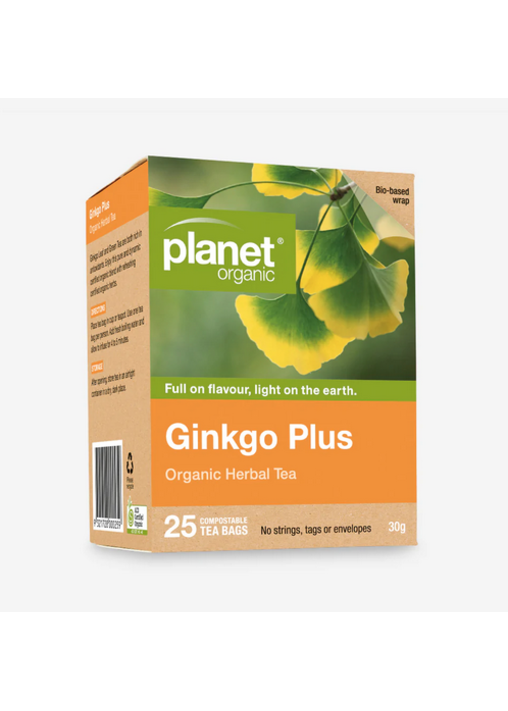 Planet Organic Planet Organic Herbal Tea Bags 25 Ginkgo Plus