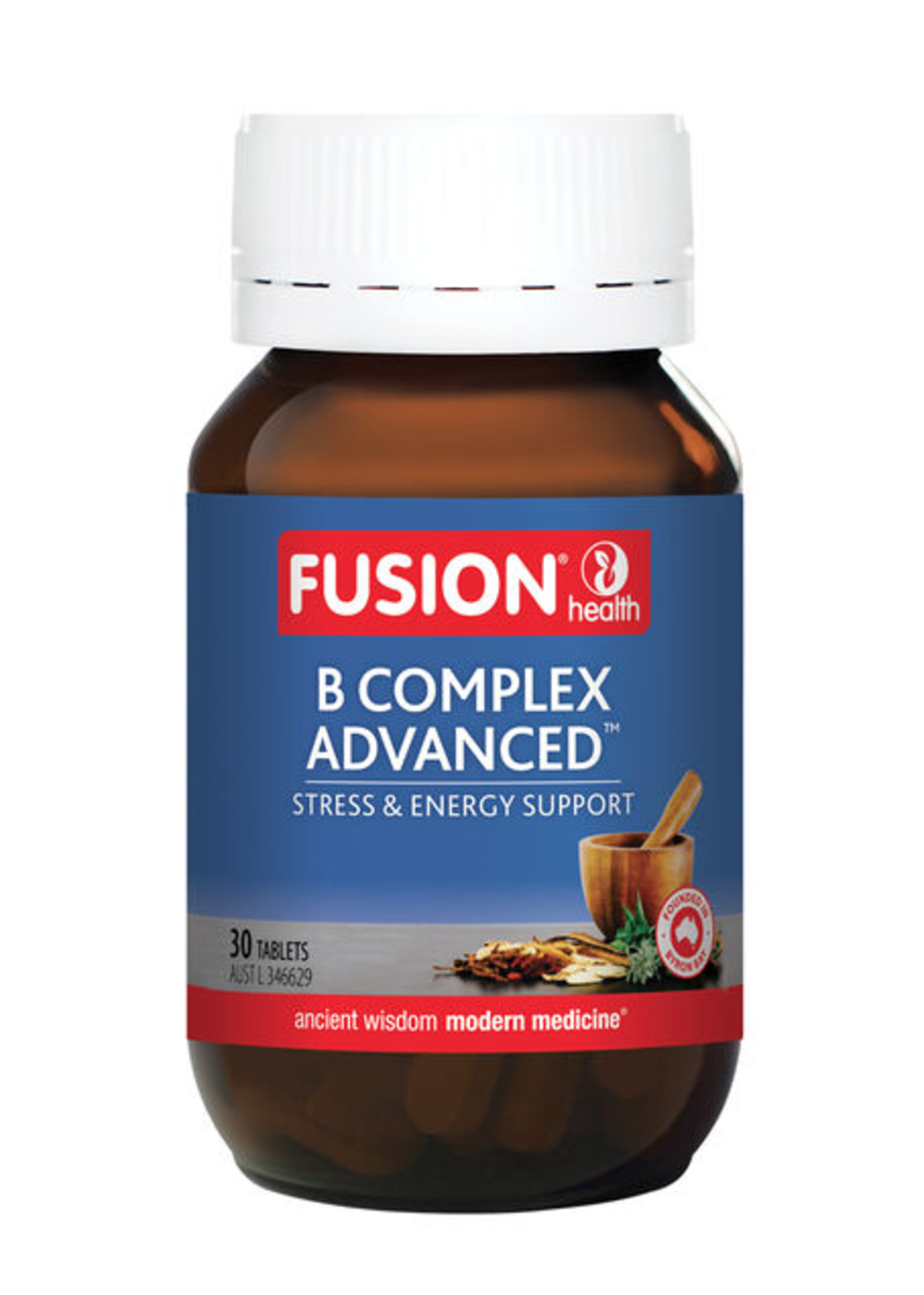 Fusion Fusion Health B Complex Advanced 30 tabs ( DNR)