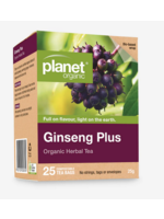 Planet Organic Planet  Organic Ginseng Plus Herbal  25 Tea Bags