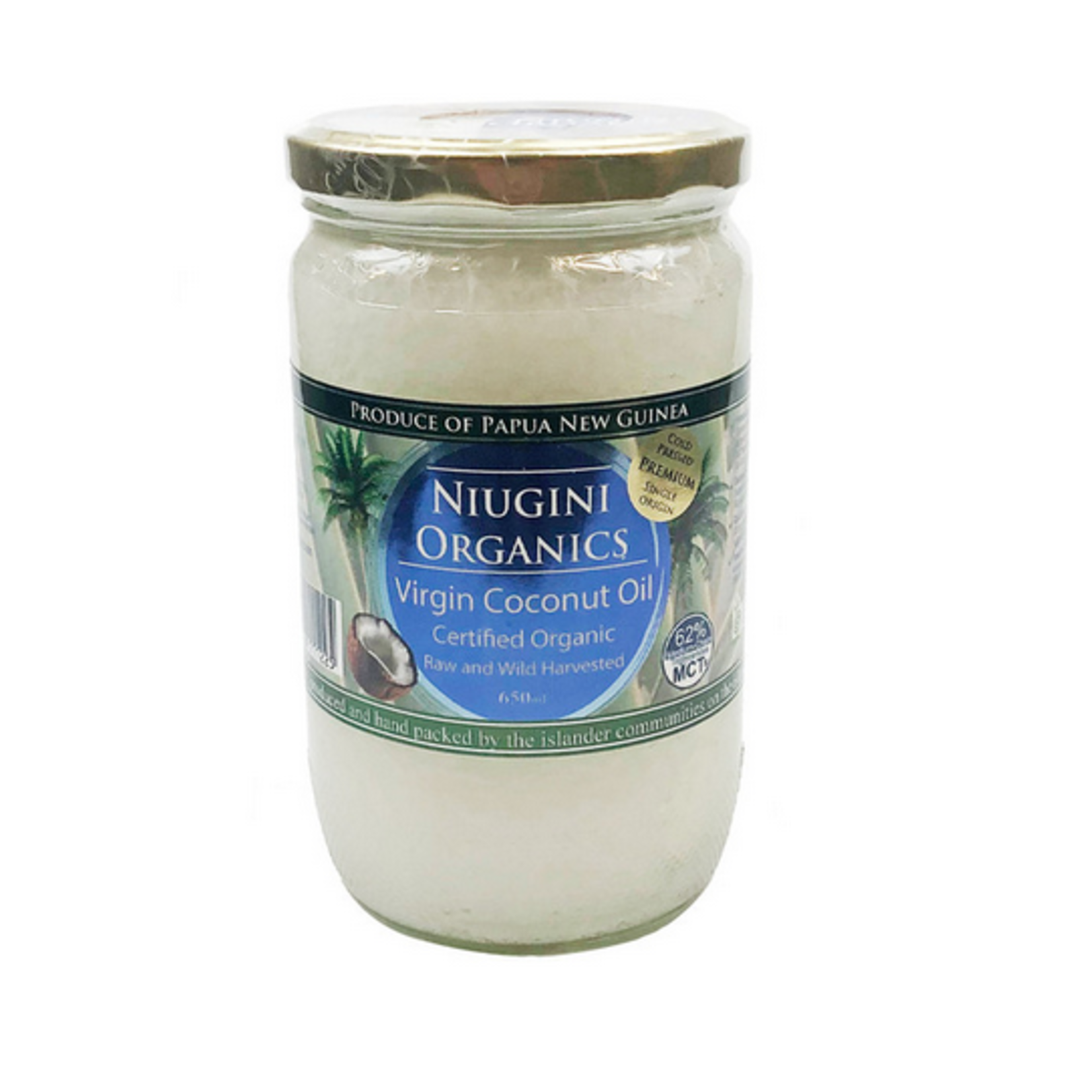 NIUGINI ORGANICS Niugini Organics Virgin Coconut Oil 650ml