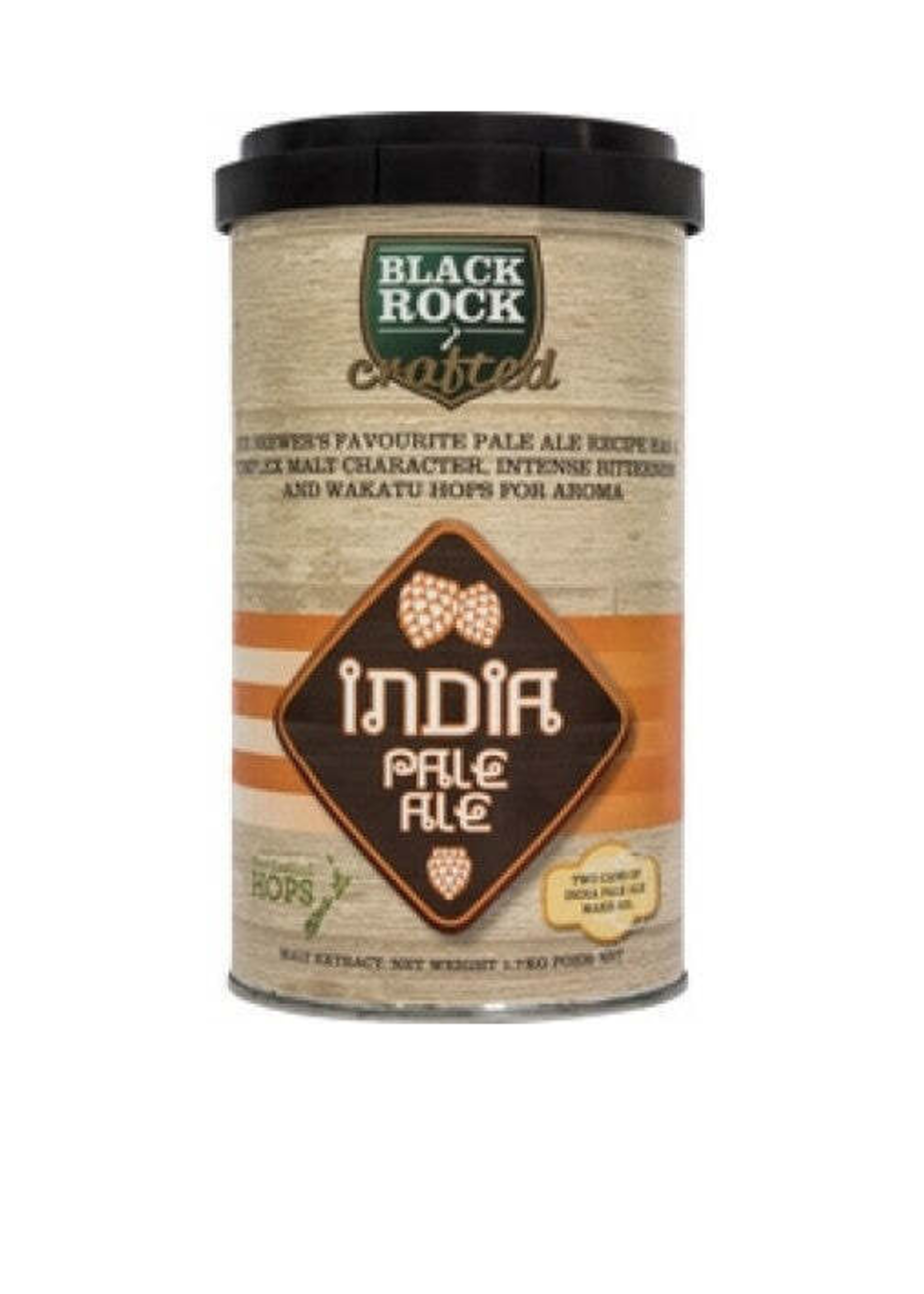 Black Rock Bevie Black Roack crafted Indian Pale Ale beerkit 1.7kg