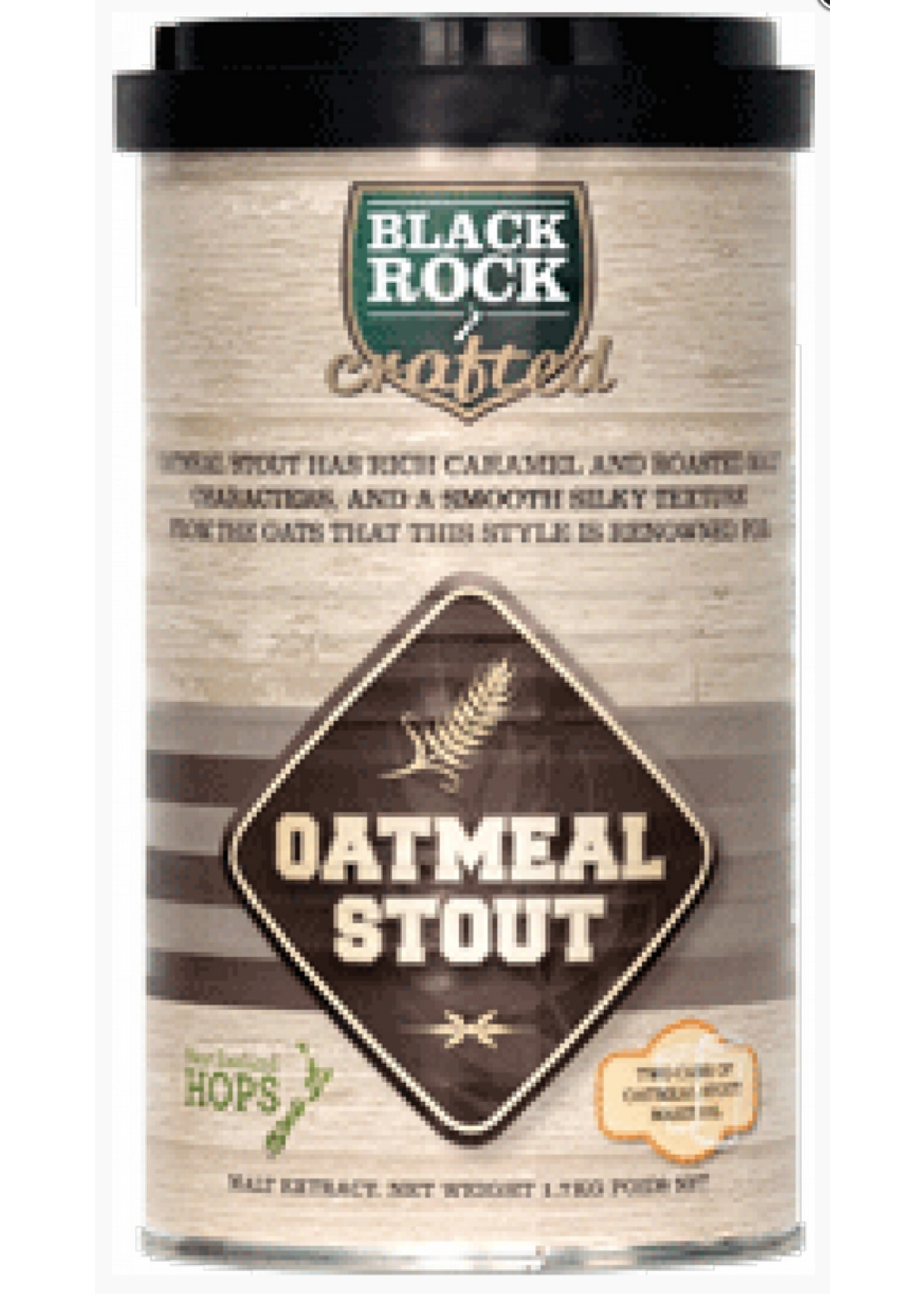 Black Rock Black Rock Crafted Oatmeal Stout Beer Kit 1.7kg