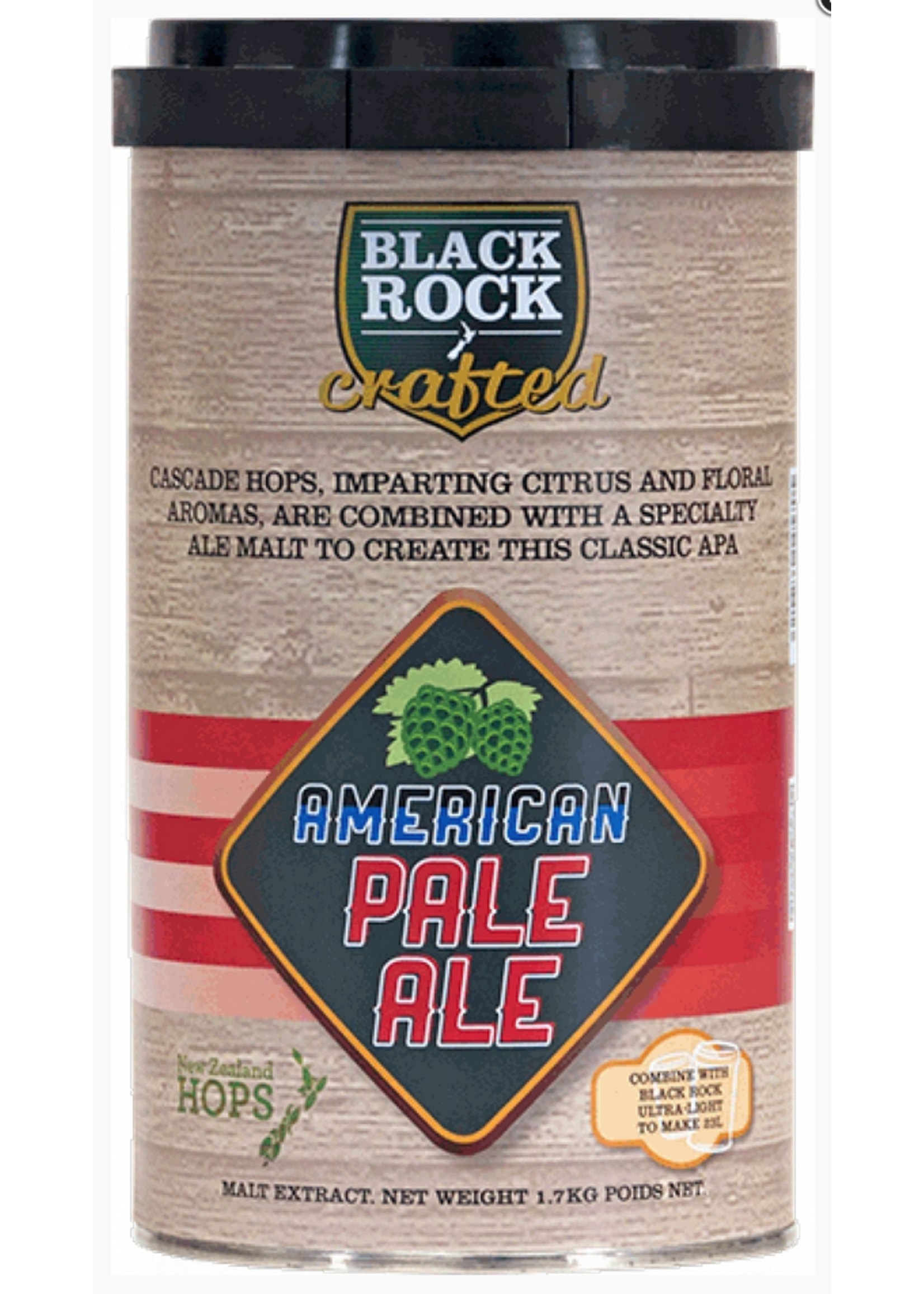 Black Rock Bevie Black Rock American Pale ale 1.7kg