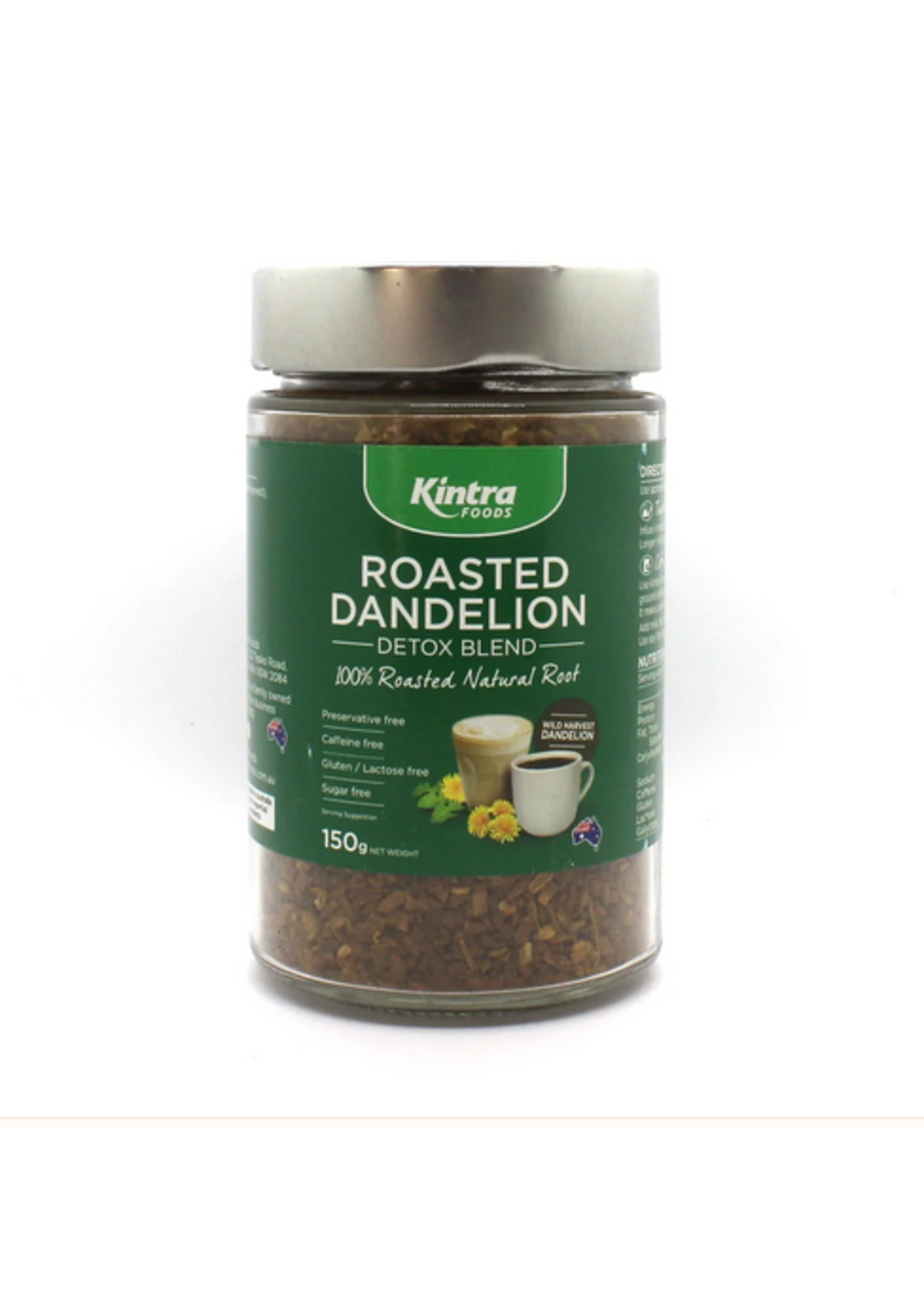 KINTRA FOODS Kintra Blends Roasted Dandelion Blend 150g Granular