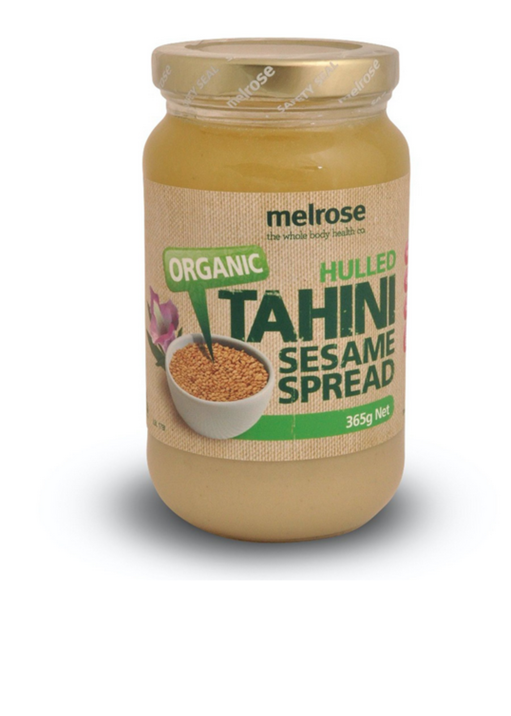 MELROSE Melrose Organic Tahini Sesame Spread Hulled 365g