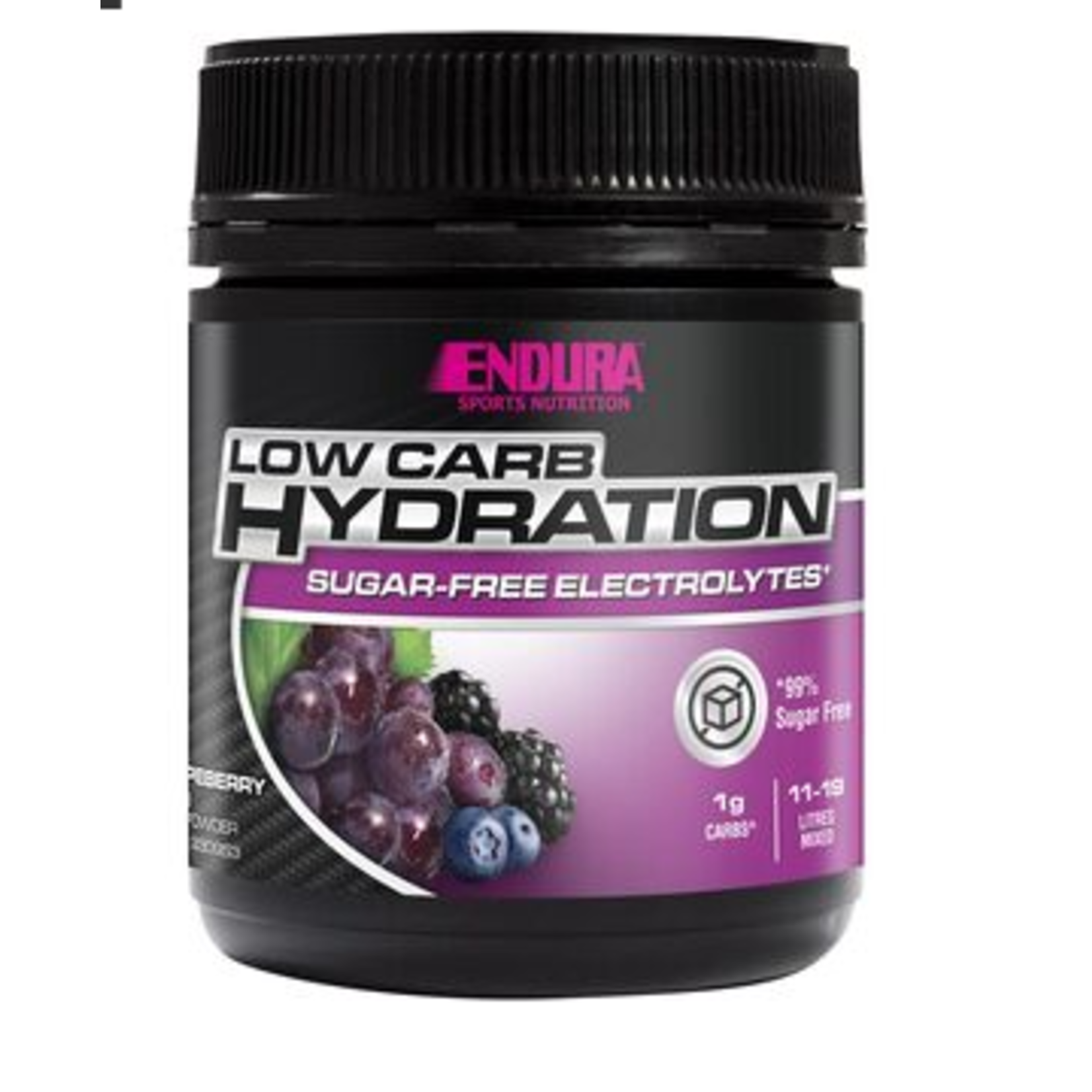 Endura Endura Low Carb Hydration Grapeberry 128g