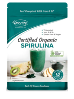 MORLIFE Morlife Spirulina certified organic 1 kg powder