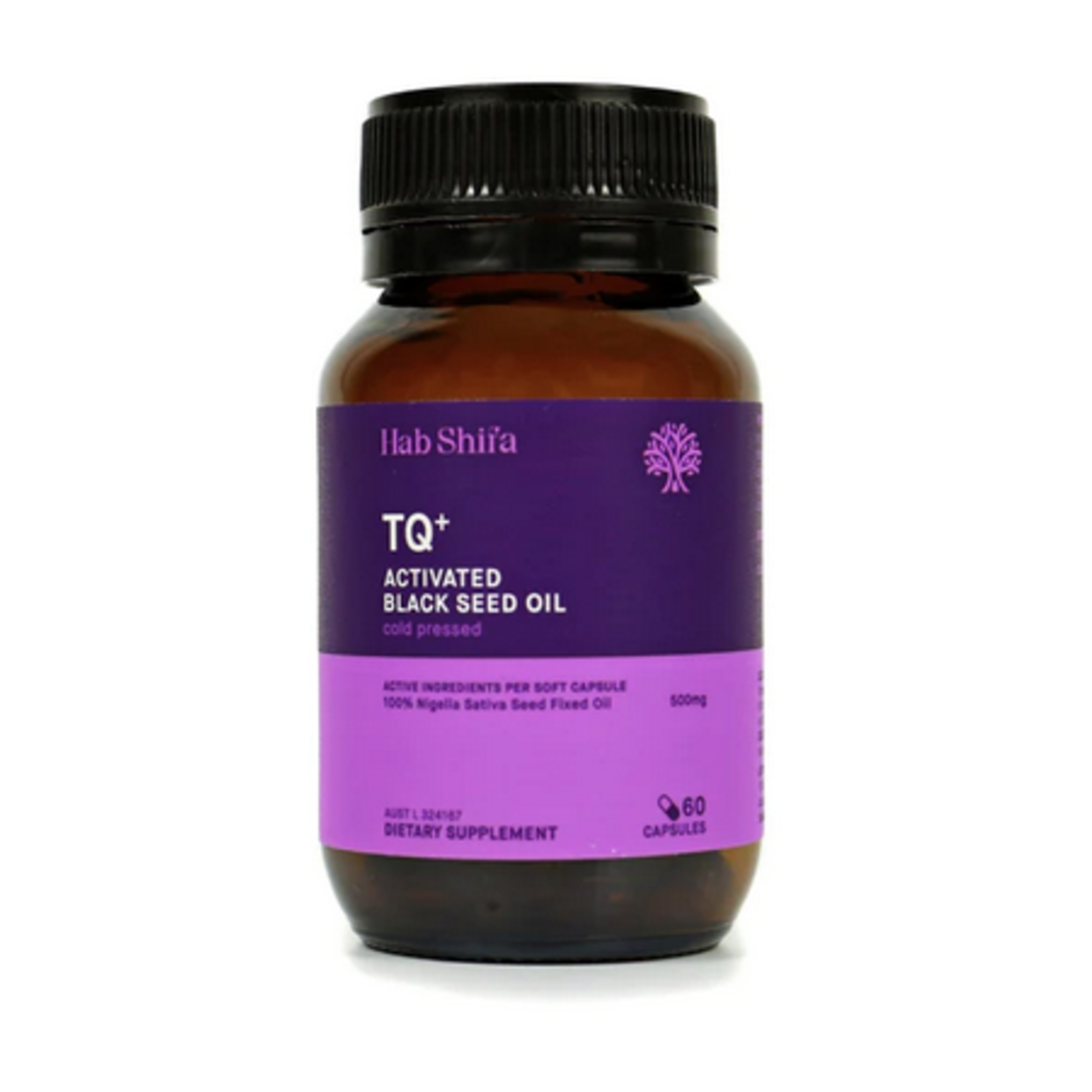 HAB SHIFA Hab Shifa TQ+ Black Seed Oil 60 capsules (nigella sativa seed )