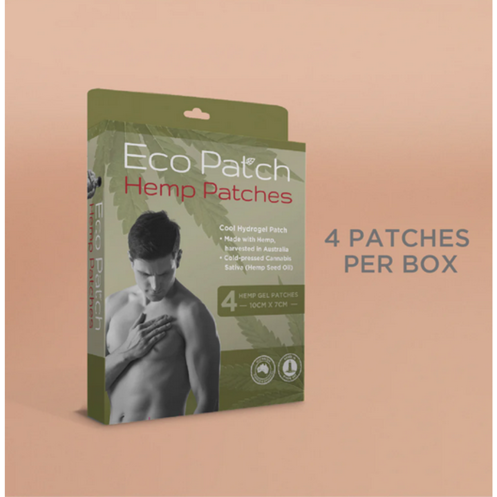 eco pain Eco Pain Hemp Gel Patches 4pck