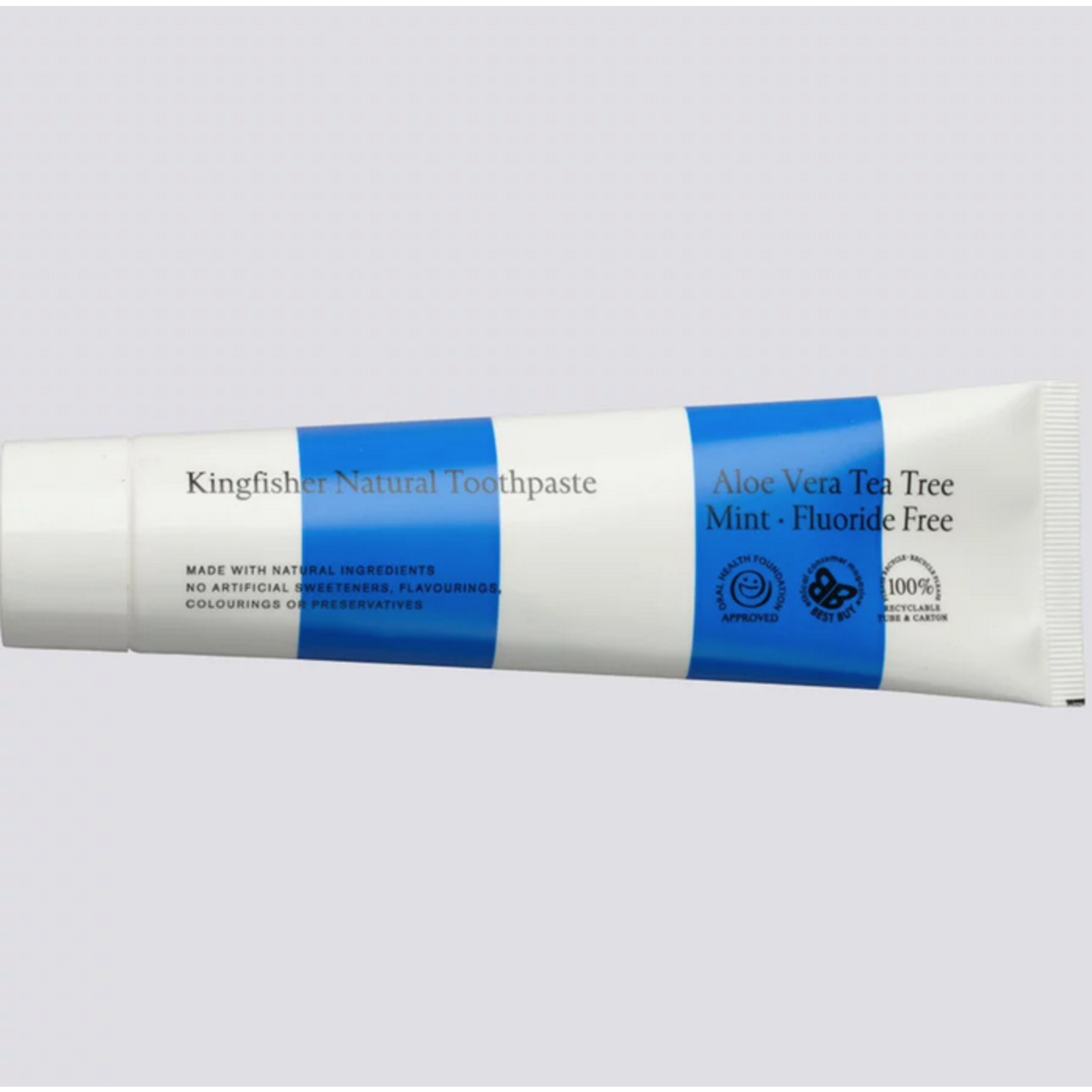Kingfisher Kingfisher Toothpaste Aloe Vera Tea Tree Mint 100ml