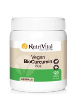Nutrivital NutriVital Vegan Bio-Curcumin Plus 120T
