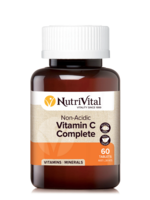 Nutrivital NutriVital Non-Acidic Vitamin C Complete 120T