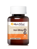 Nutrivital NutriVital Iron 24mg 30T