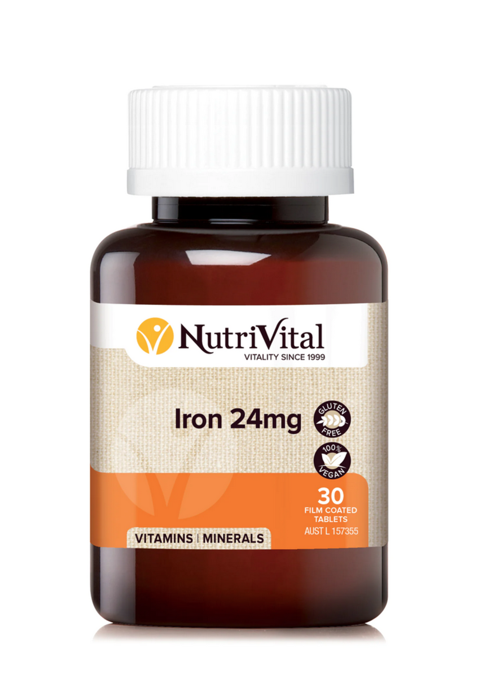 Nutrivital NutriVital Iron 24mg 30T